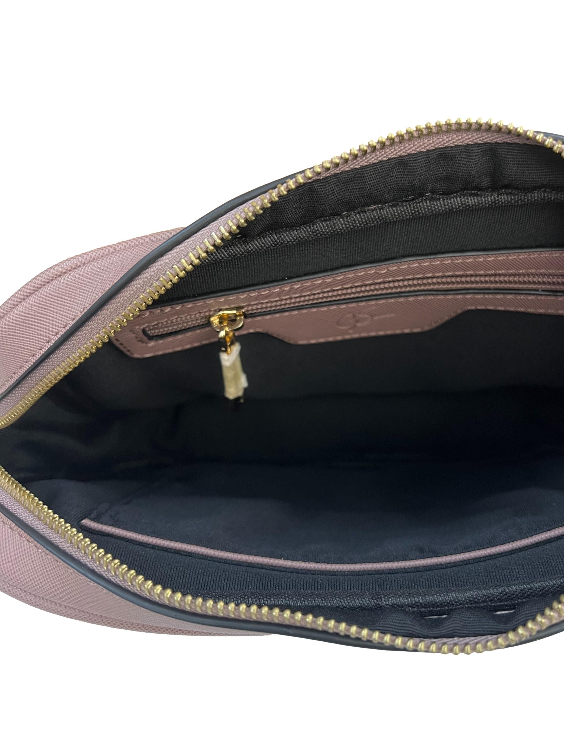 Medium Mauve Crossbody Bag