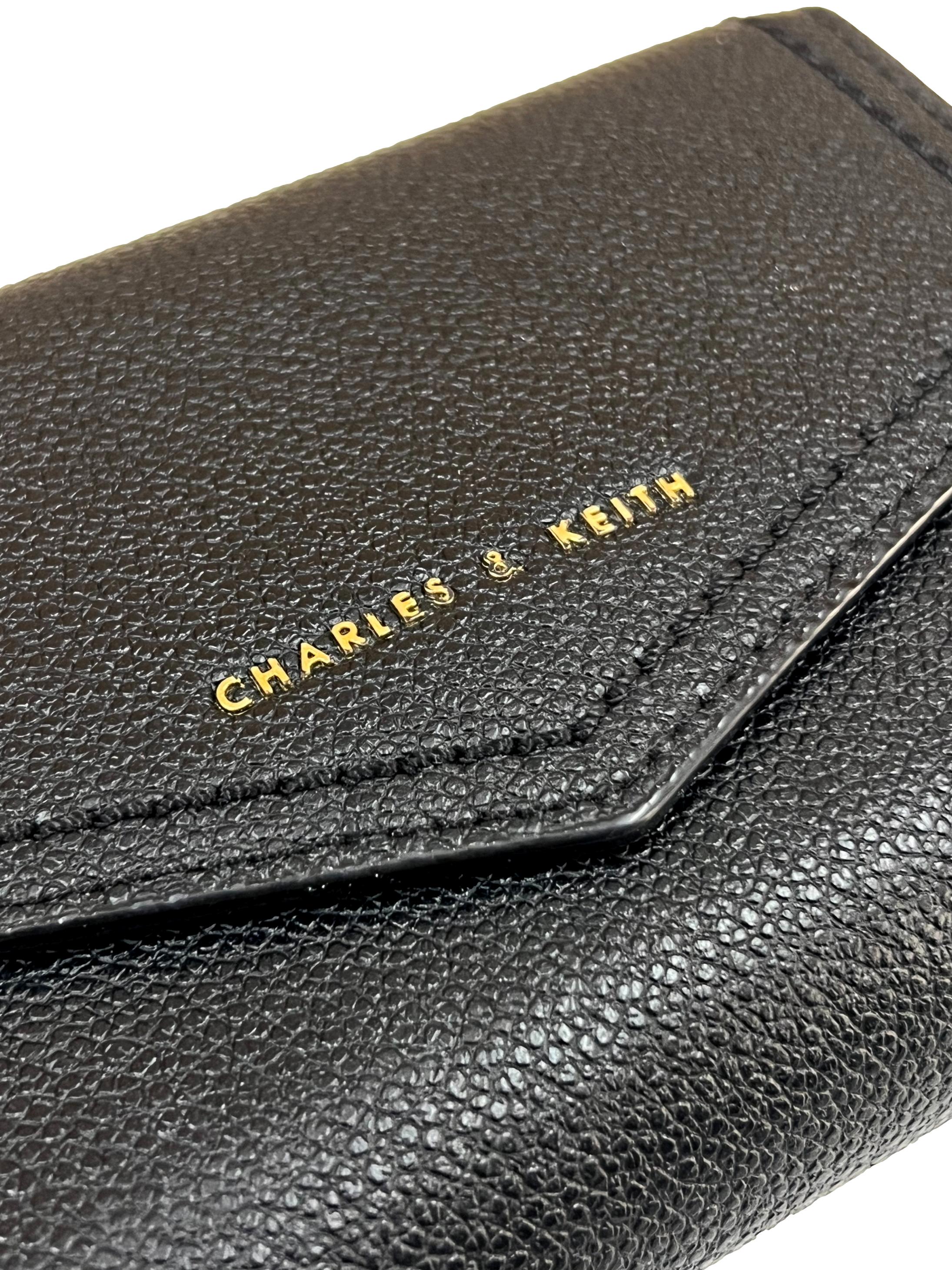 Black Envelope Short Wallet