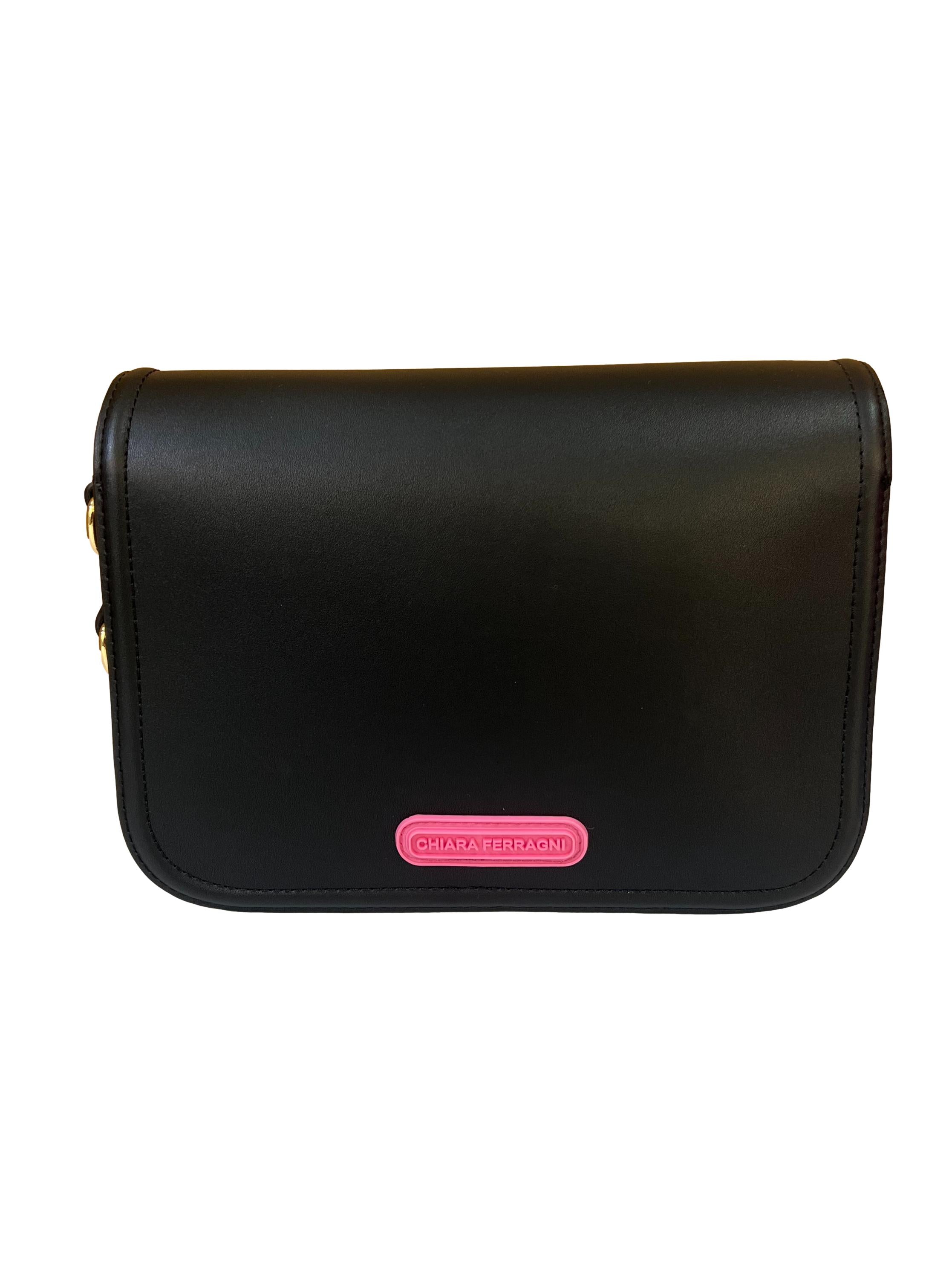 Black Two-Way Crossbody Bag