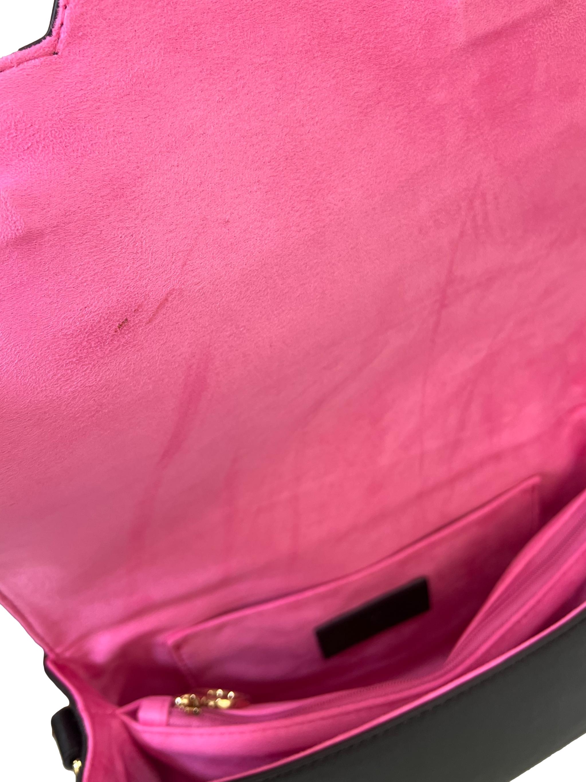Black Two-Way Crossbody Bag