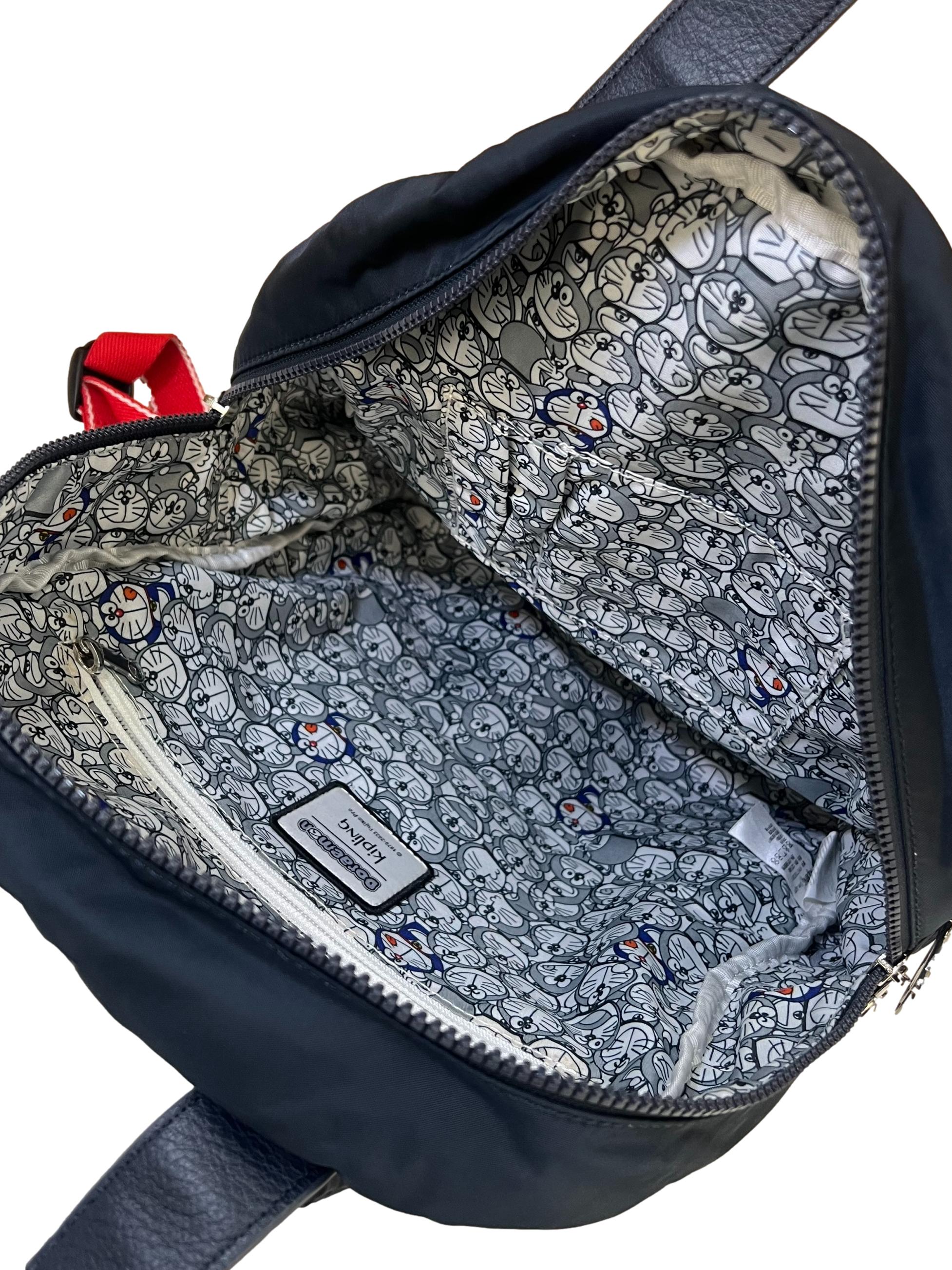 Nylon Navy Backpack