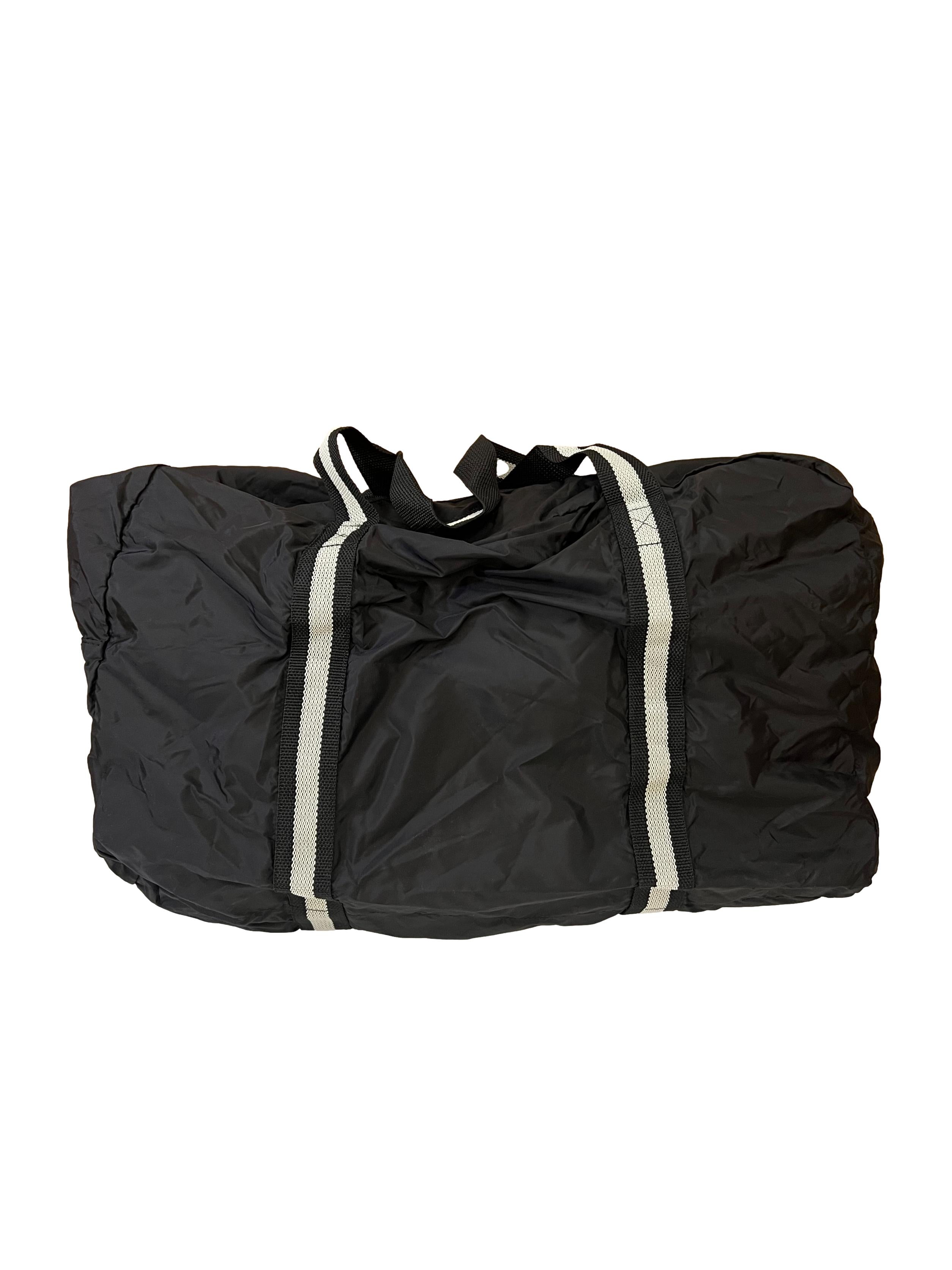 Black Packable Travel Bag