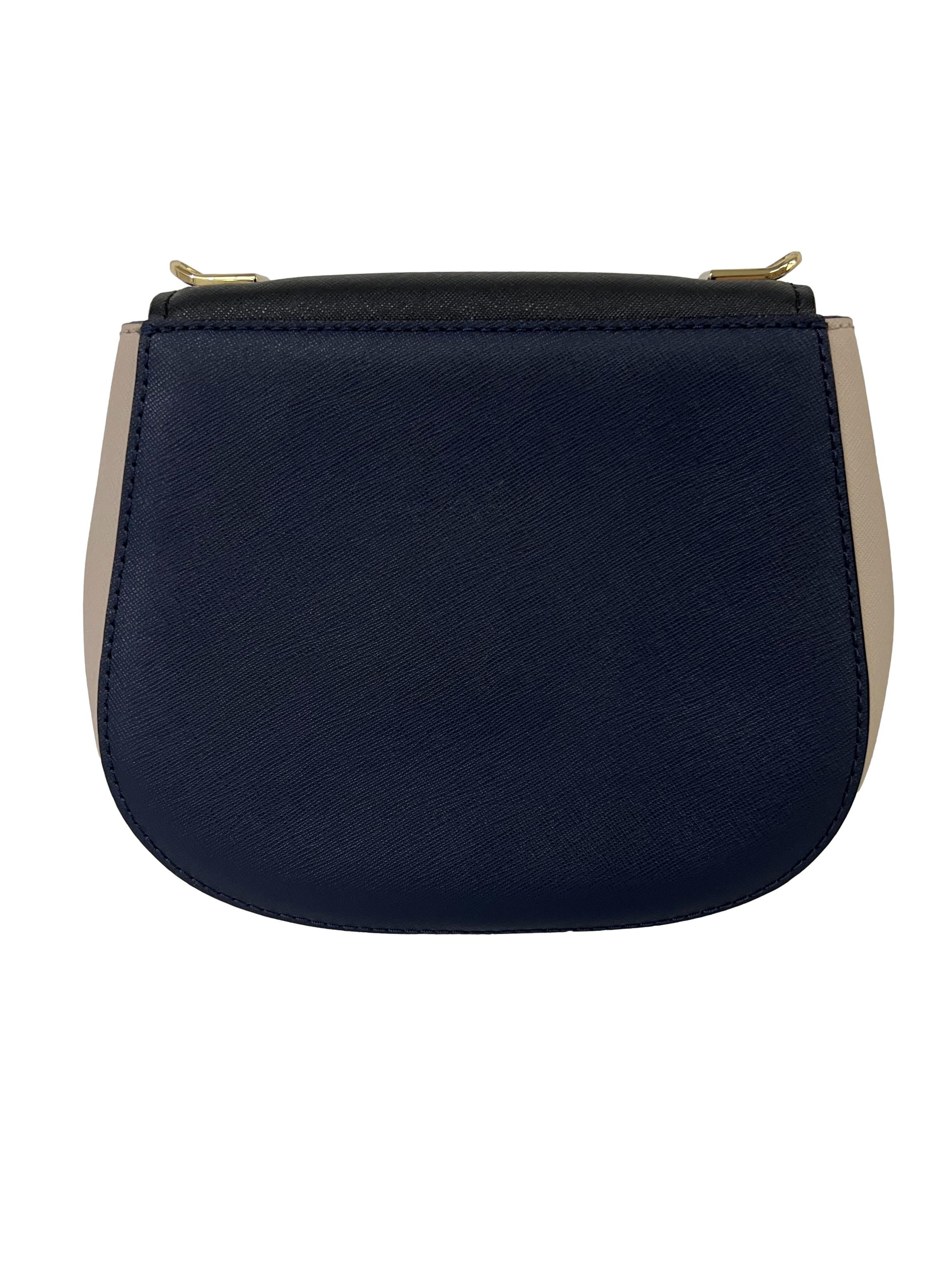Black Leather Two Tone Cameron Street Byrdie Sling Bag CSN