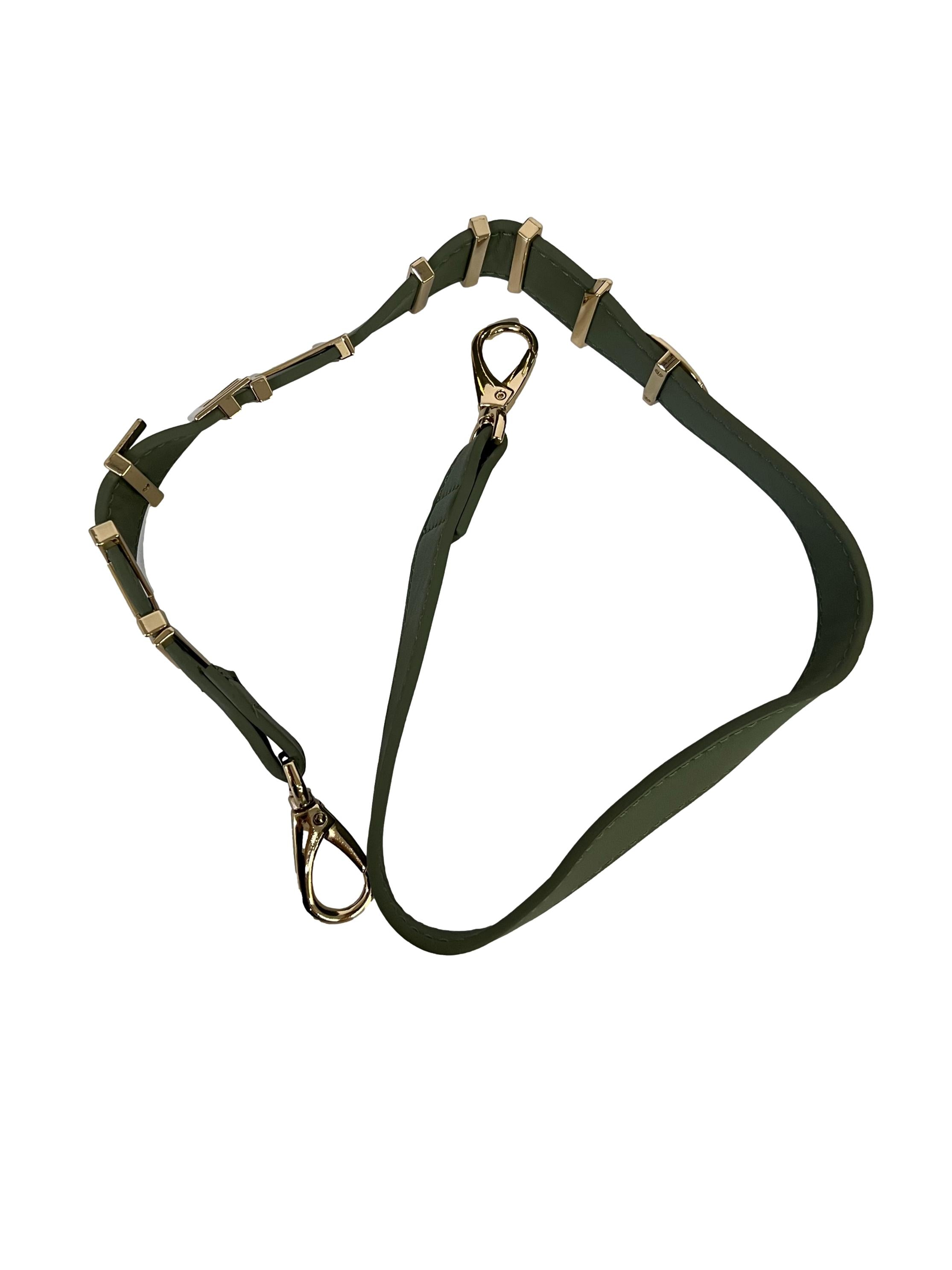 Forest Green Leather Alexia Crossbody Bag CSN