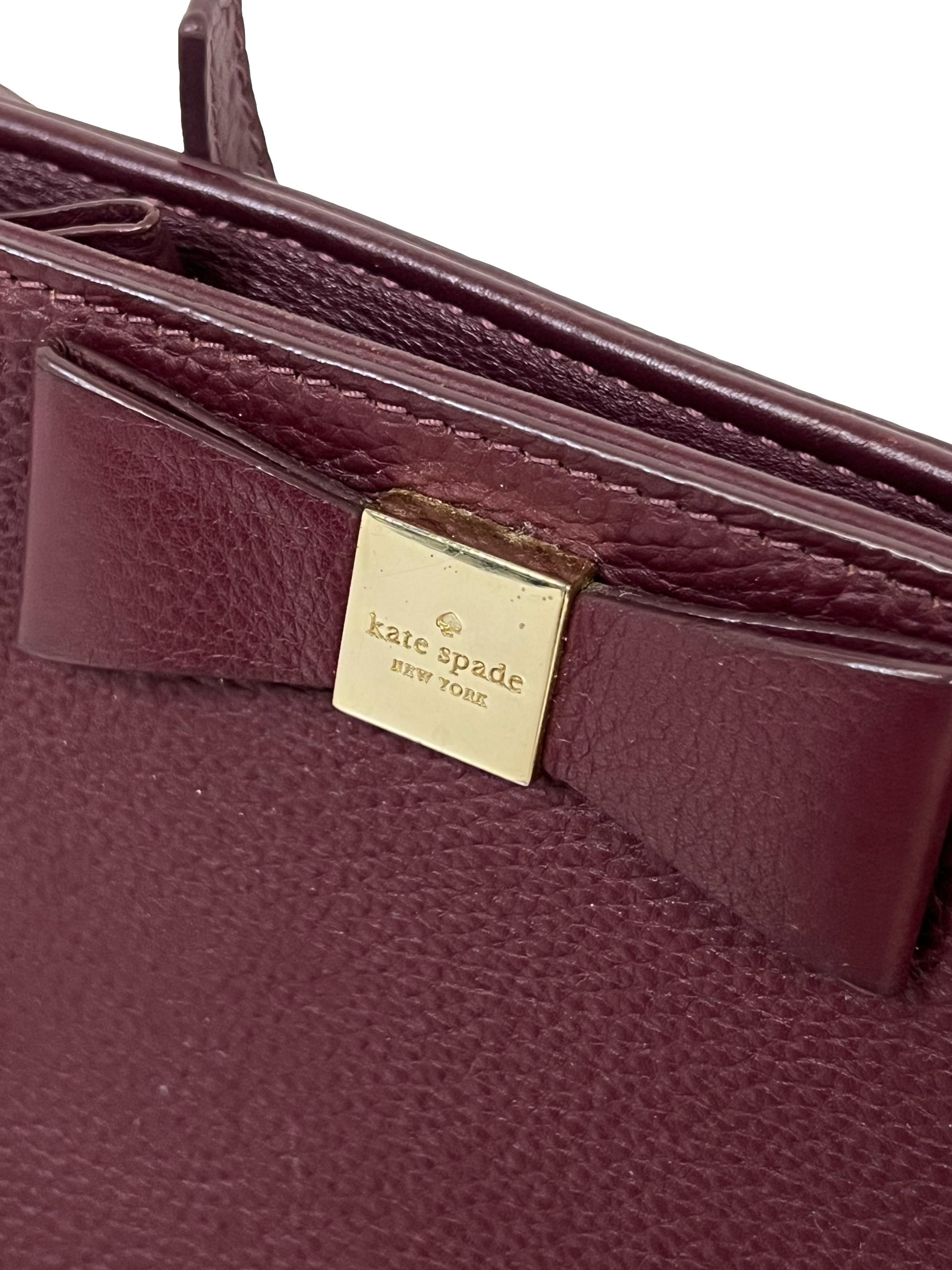Red Leather Handbag CSN