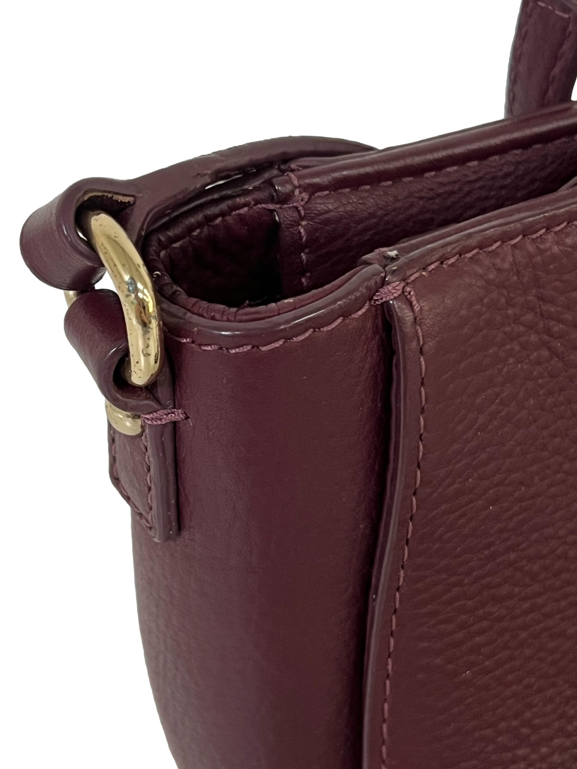 Red Leather Handbag CSN