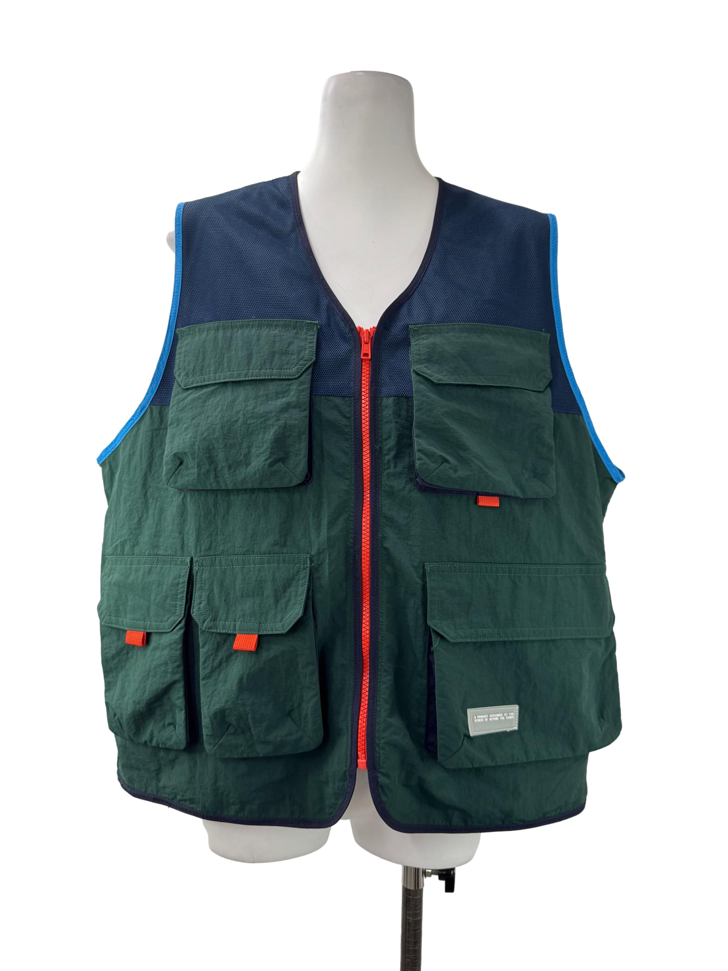 Colourblock Utility Vest