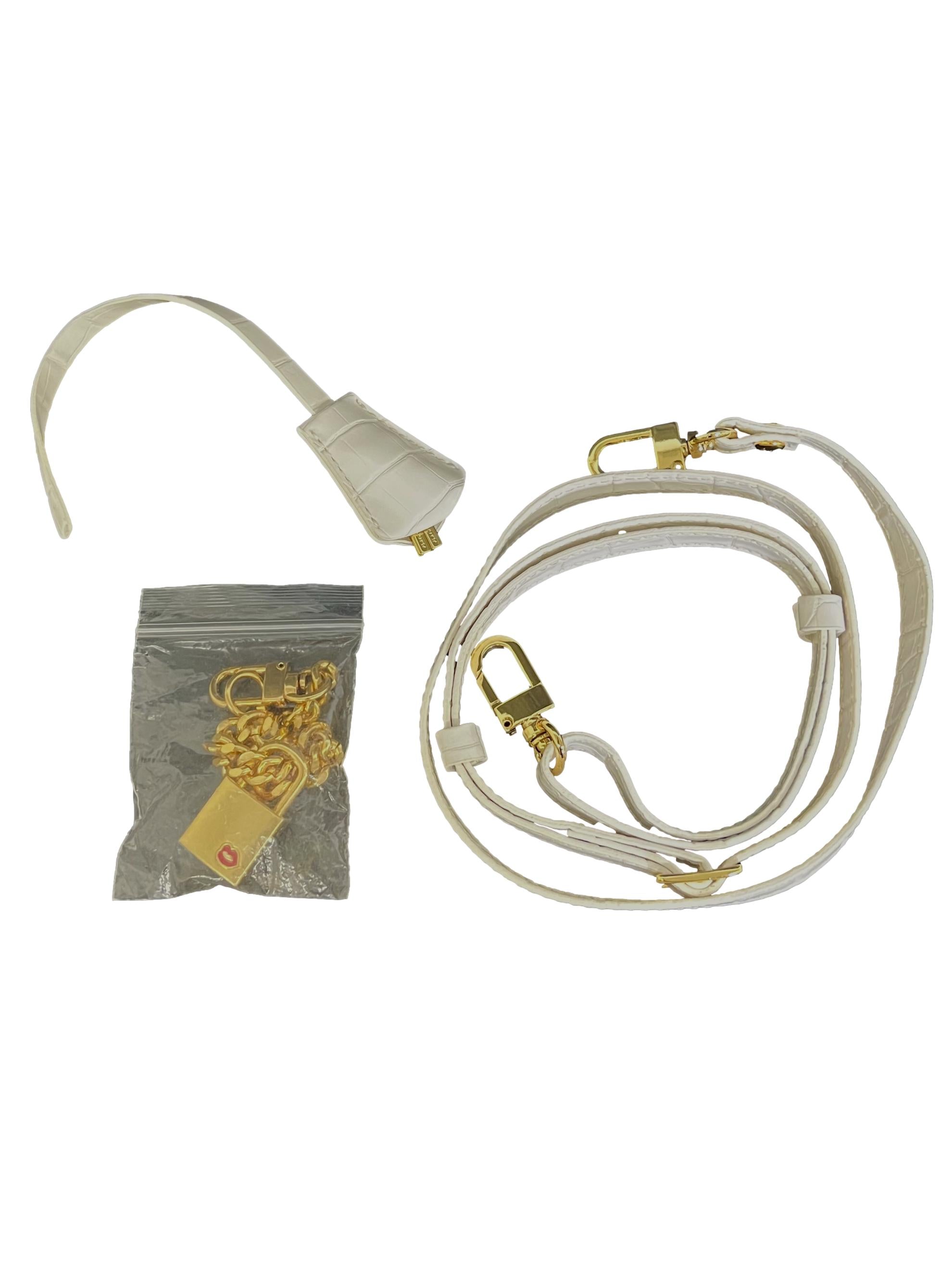 White Leather Mini Bag CSN