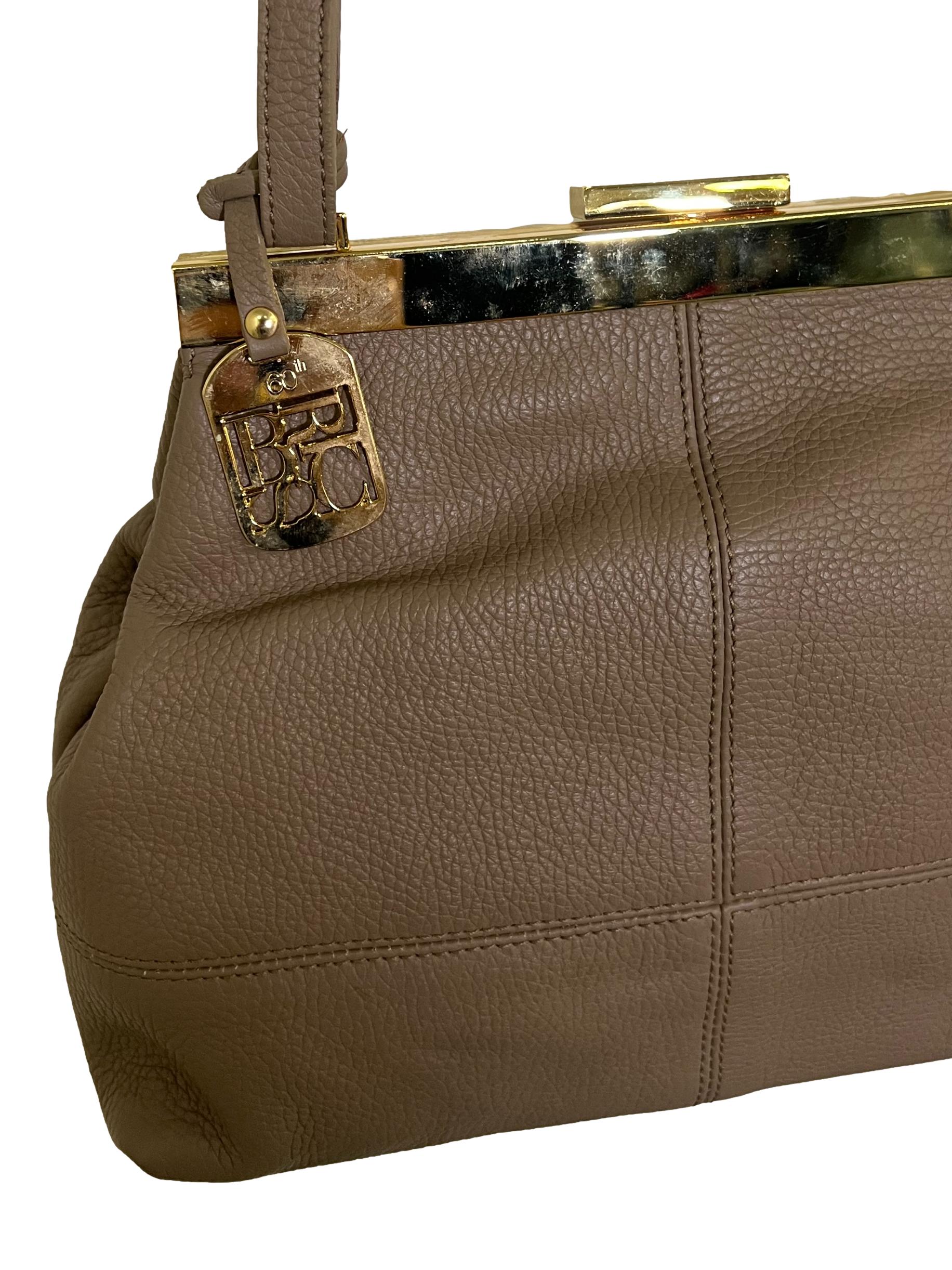 Brown PU Leather Sling Bag CSN