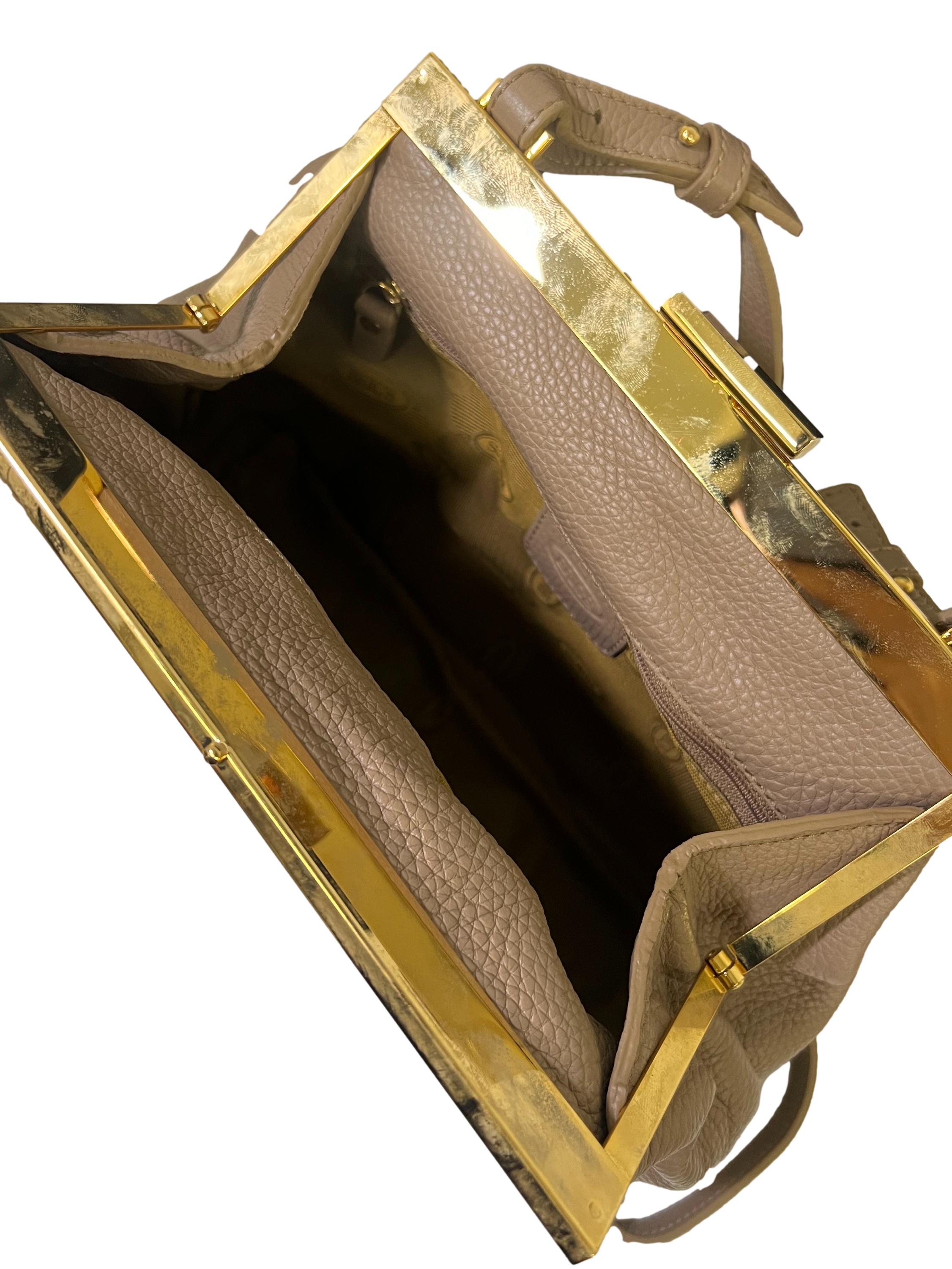 Brown PU Leather Sling Bag CSN