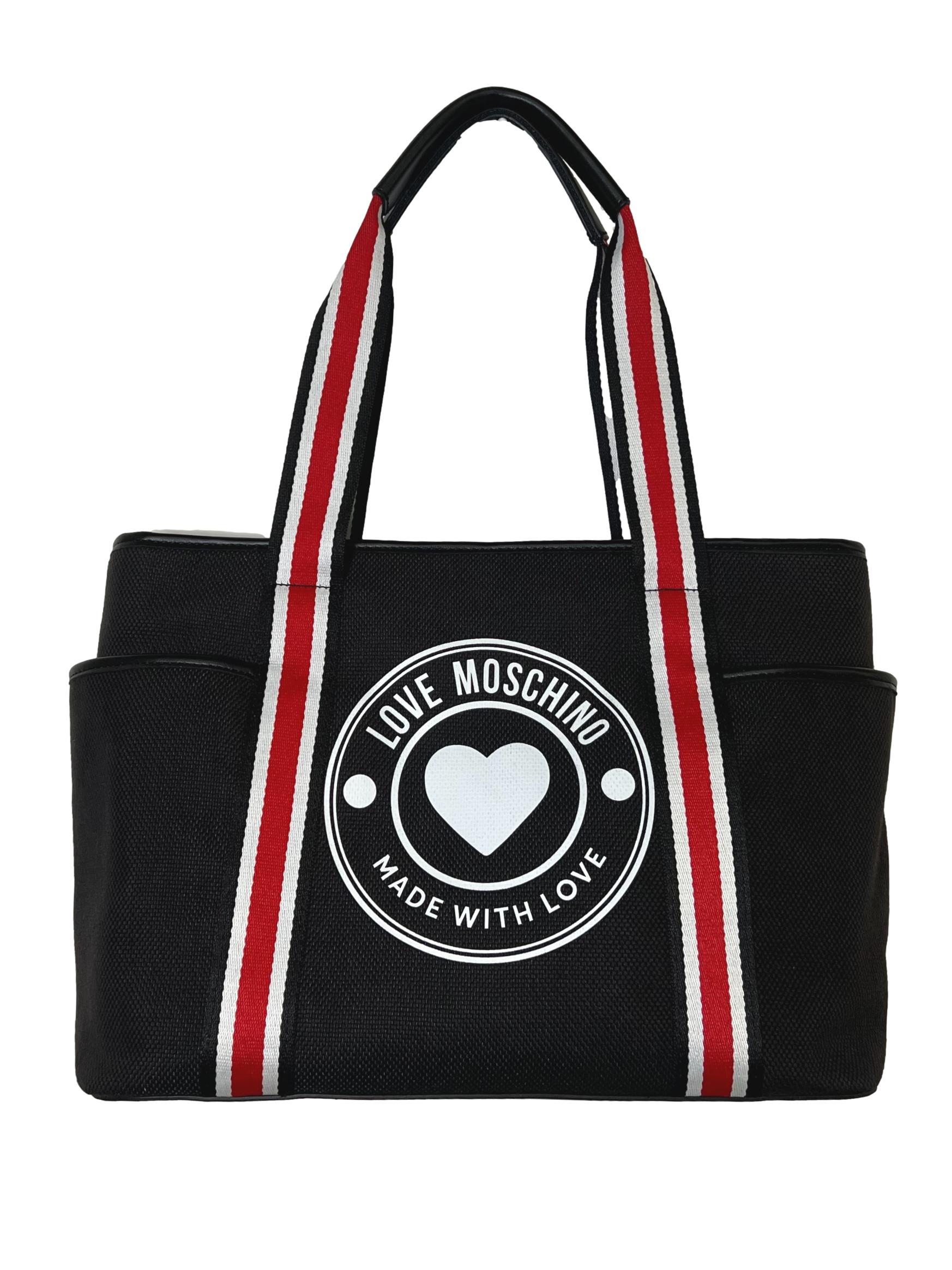 Black Canvas Tote Bag CSN