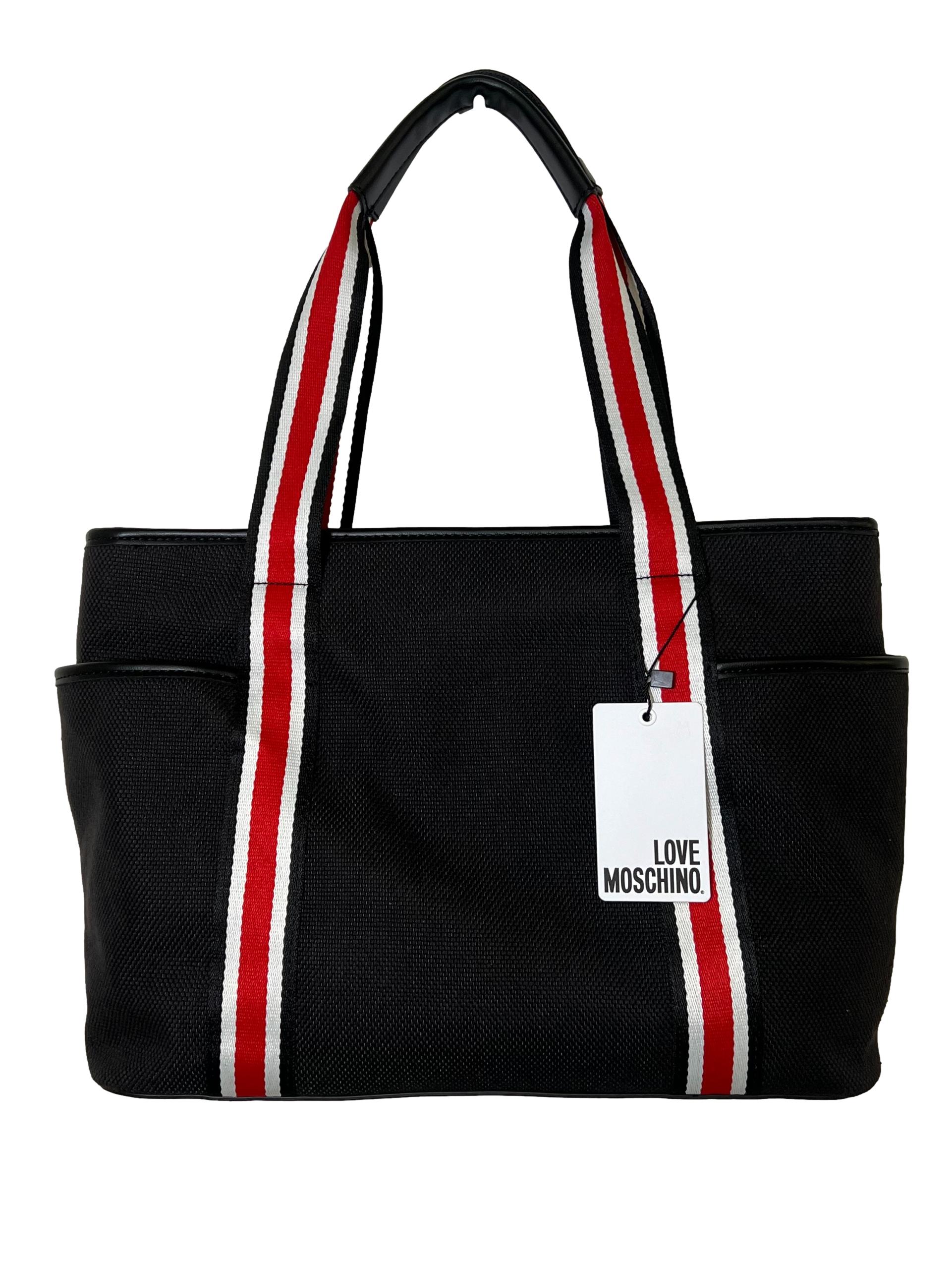 Black Canvas Tote Bag CSN