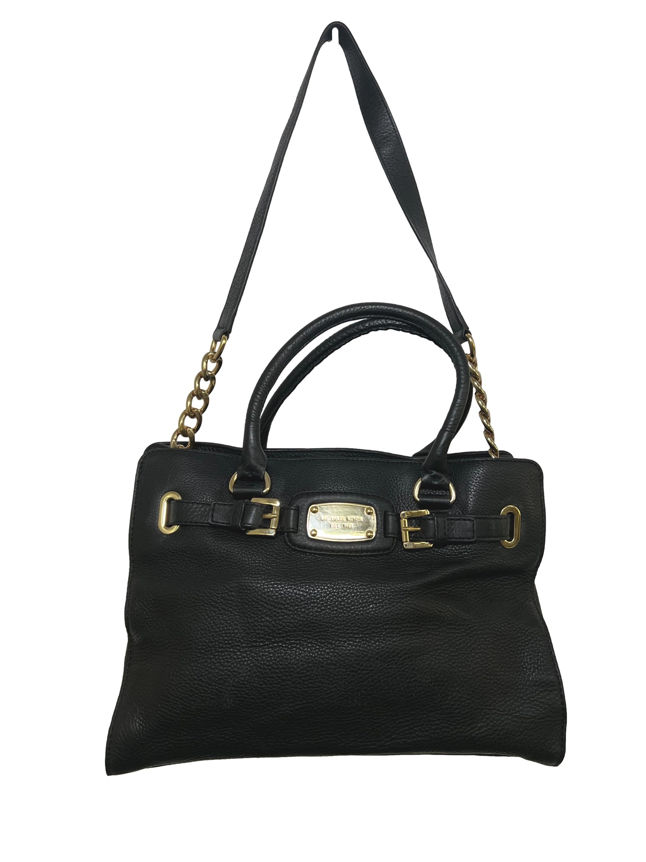 Black PU Leather Handbag CSN