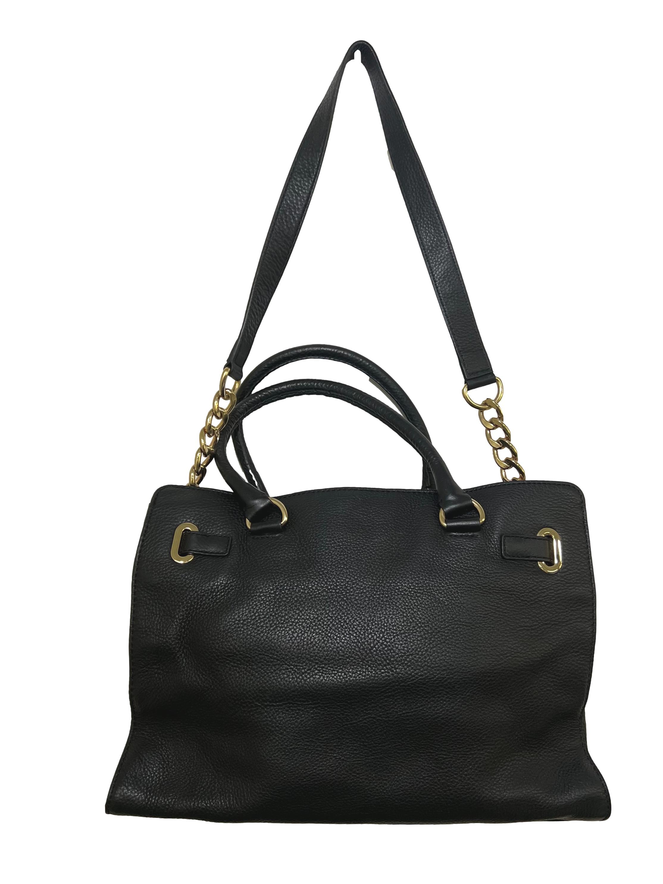 Black PU Leather Handbag CSN