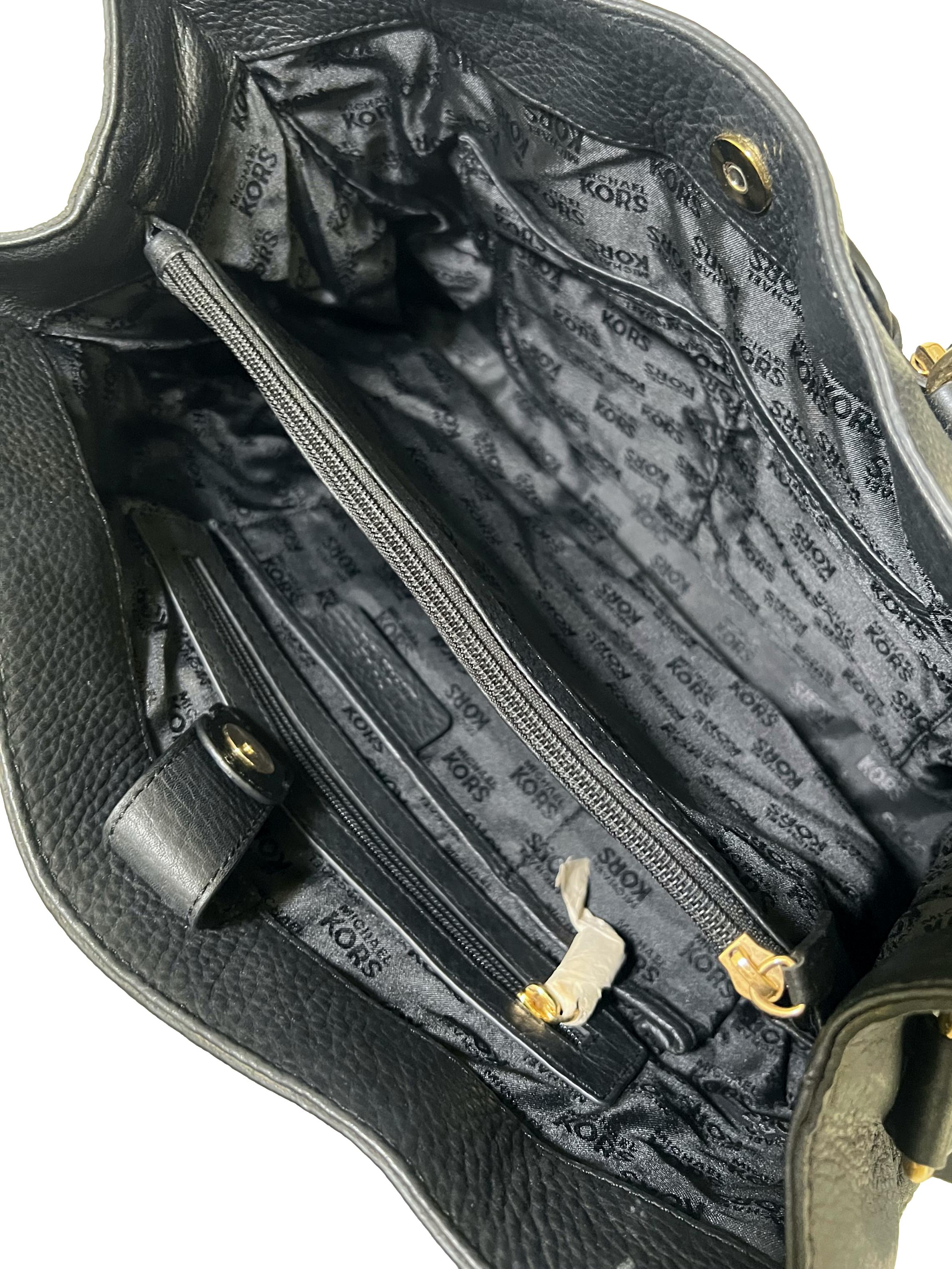 Black PU Leather Handbag CSN