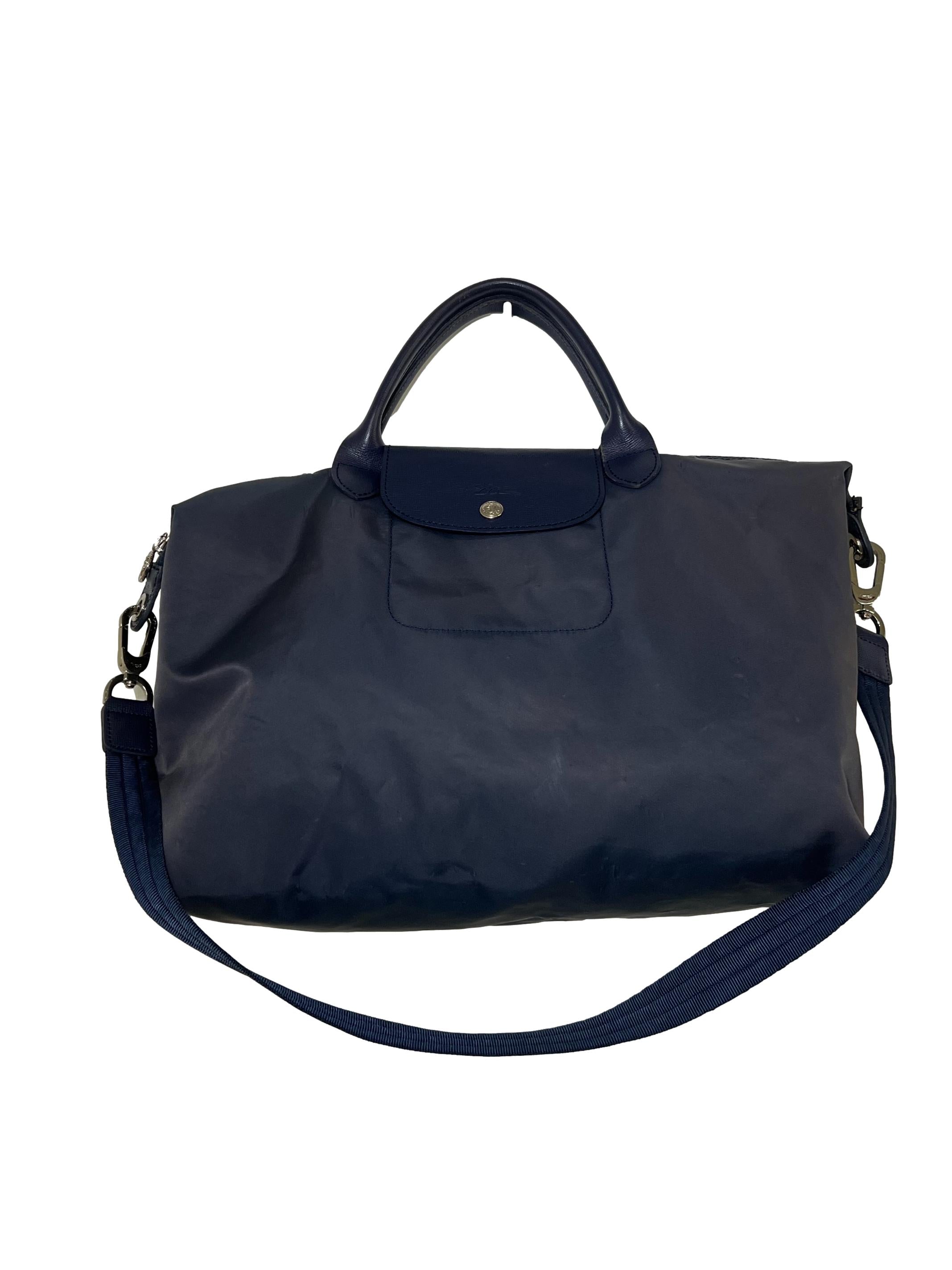 Navy Le Pliage Bag CSN