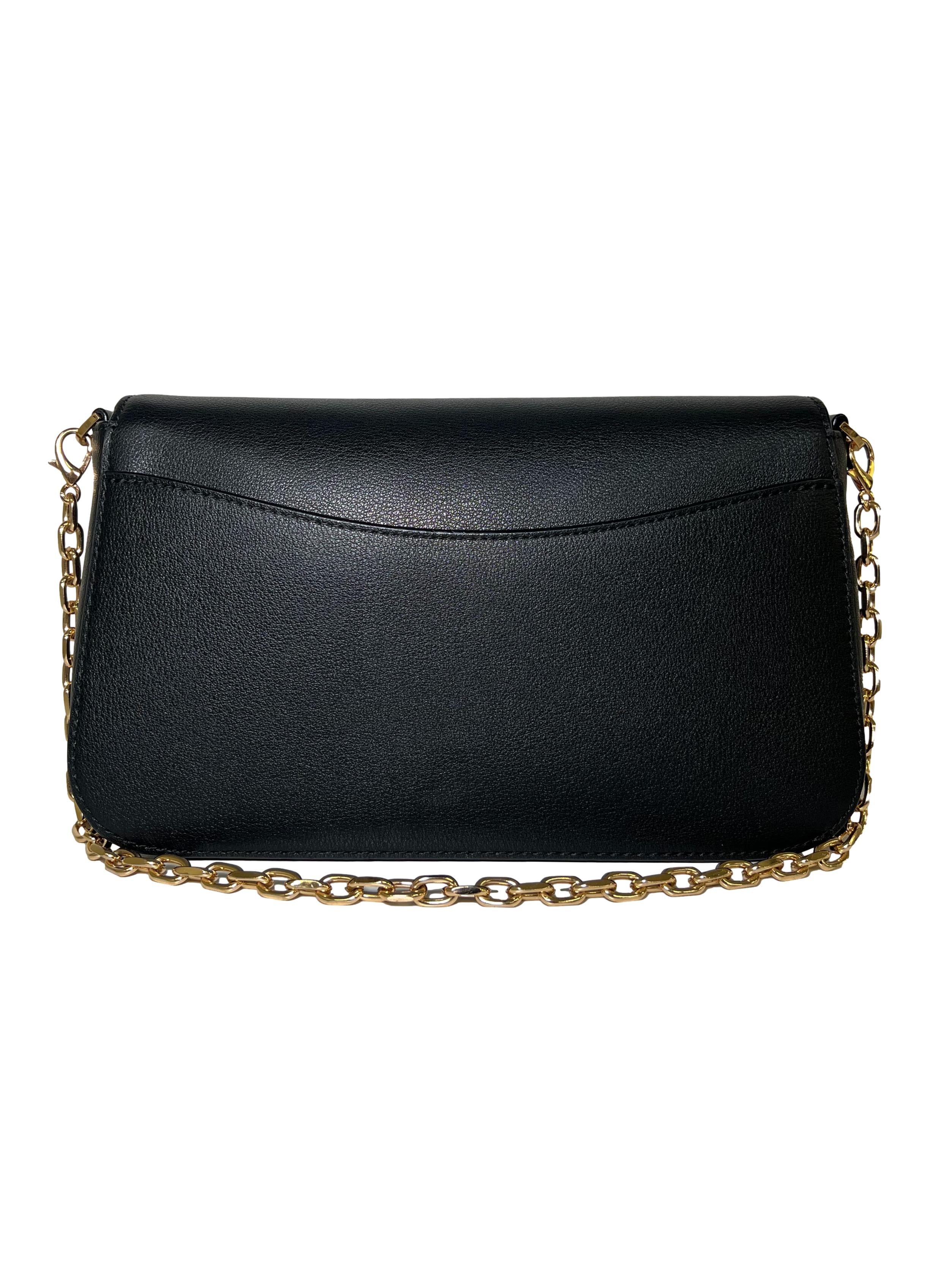 Black PU Leather Handbag CSN