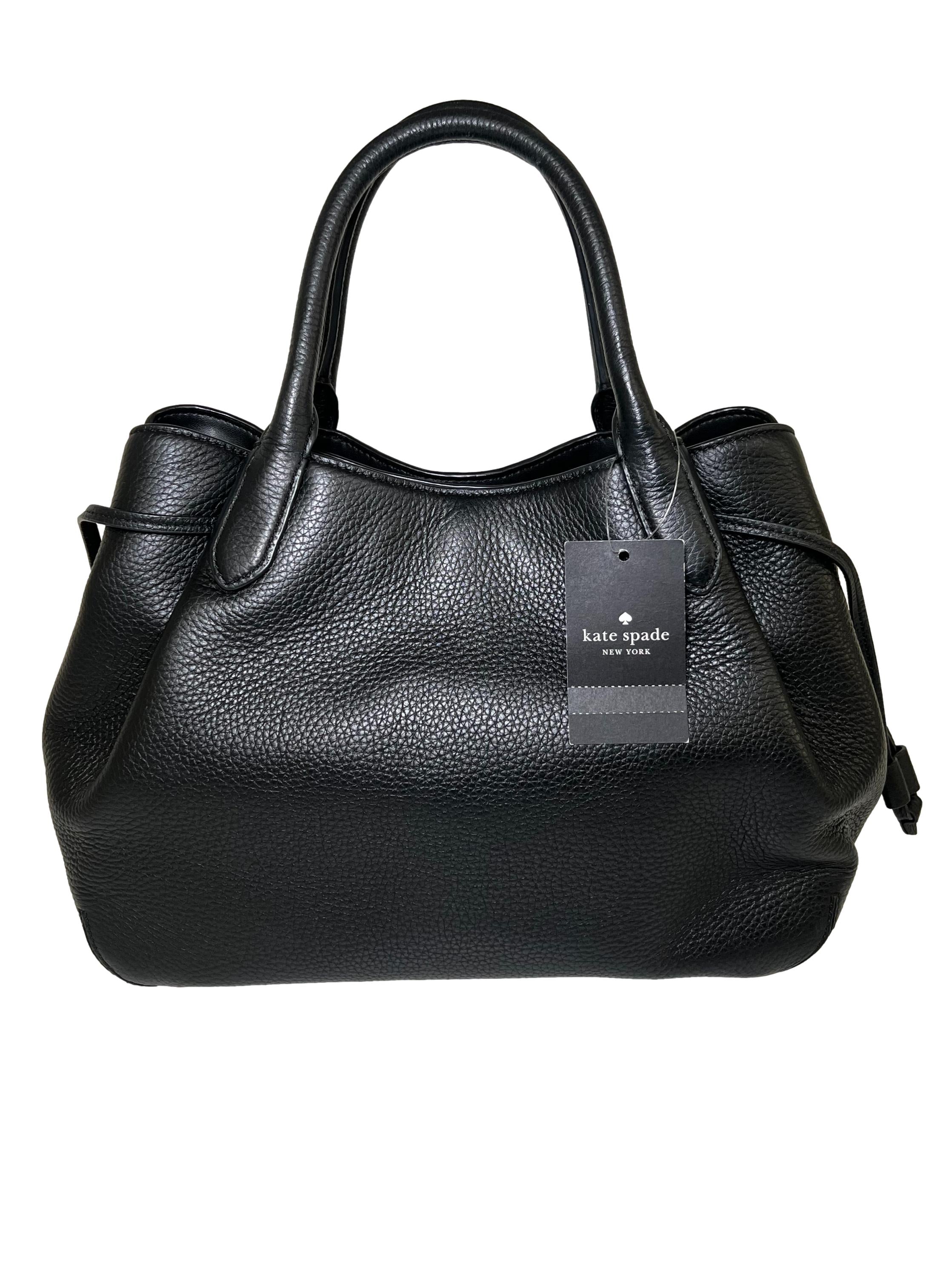 Black PU Leather Handbag CSN