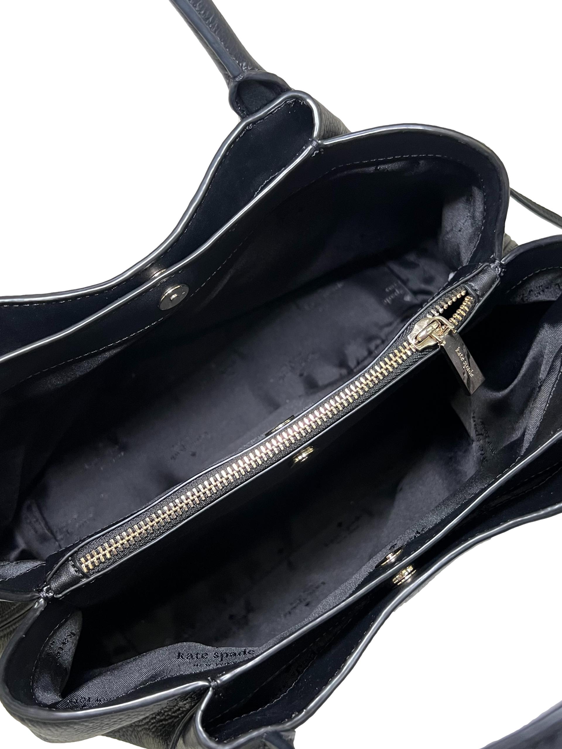 Black PU Leather Handbag CSN