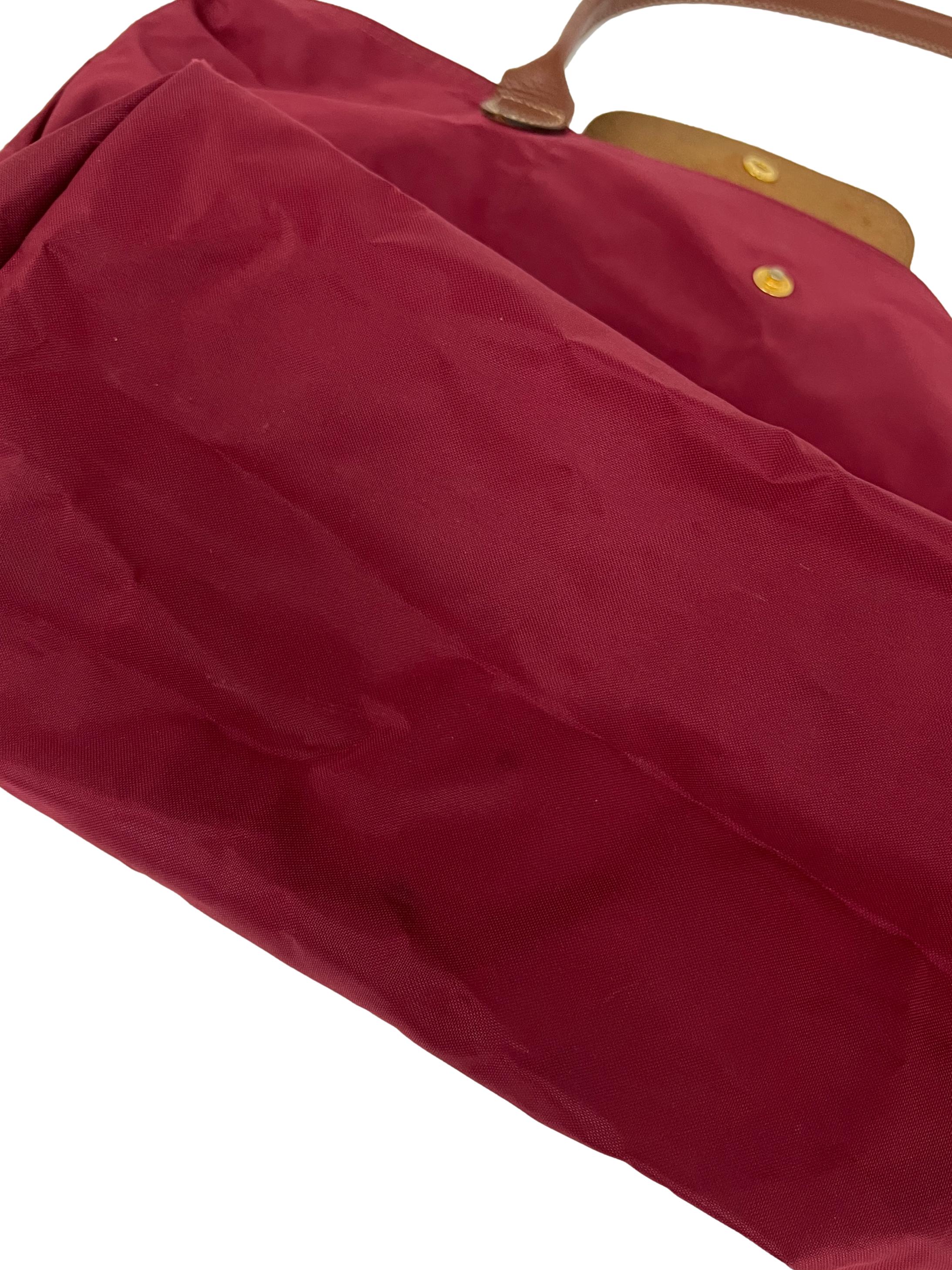 Red Le Pliage Tote Bag CSN