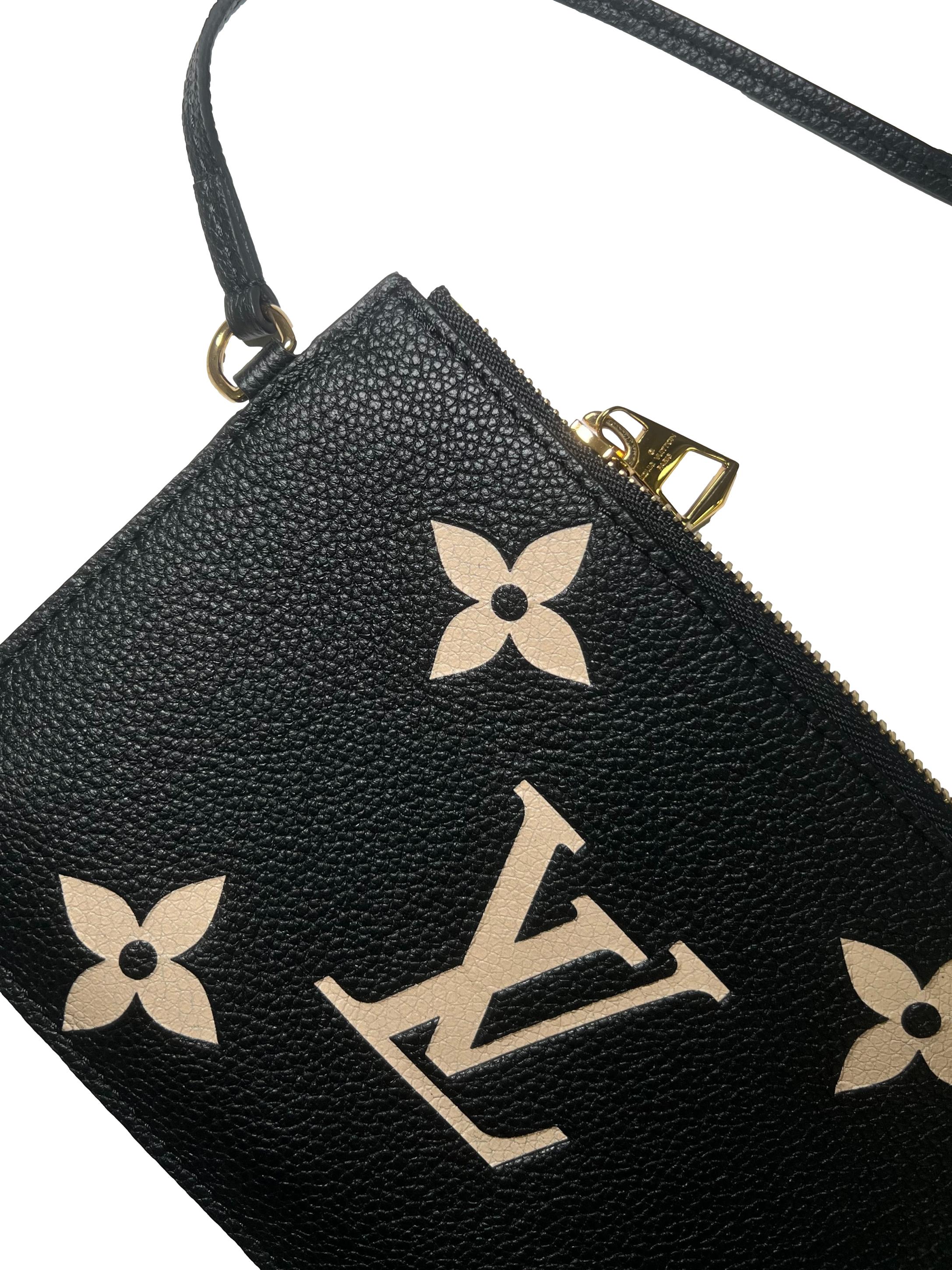 Black Leather Neonoe Bucket Bag CSN