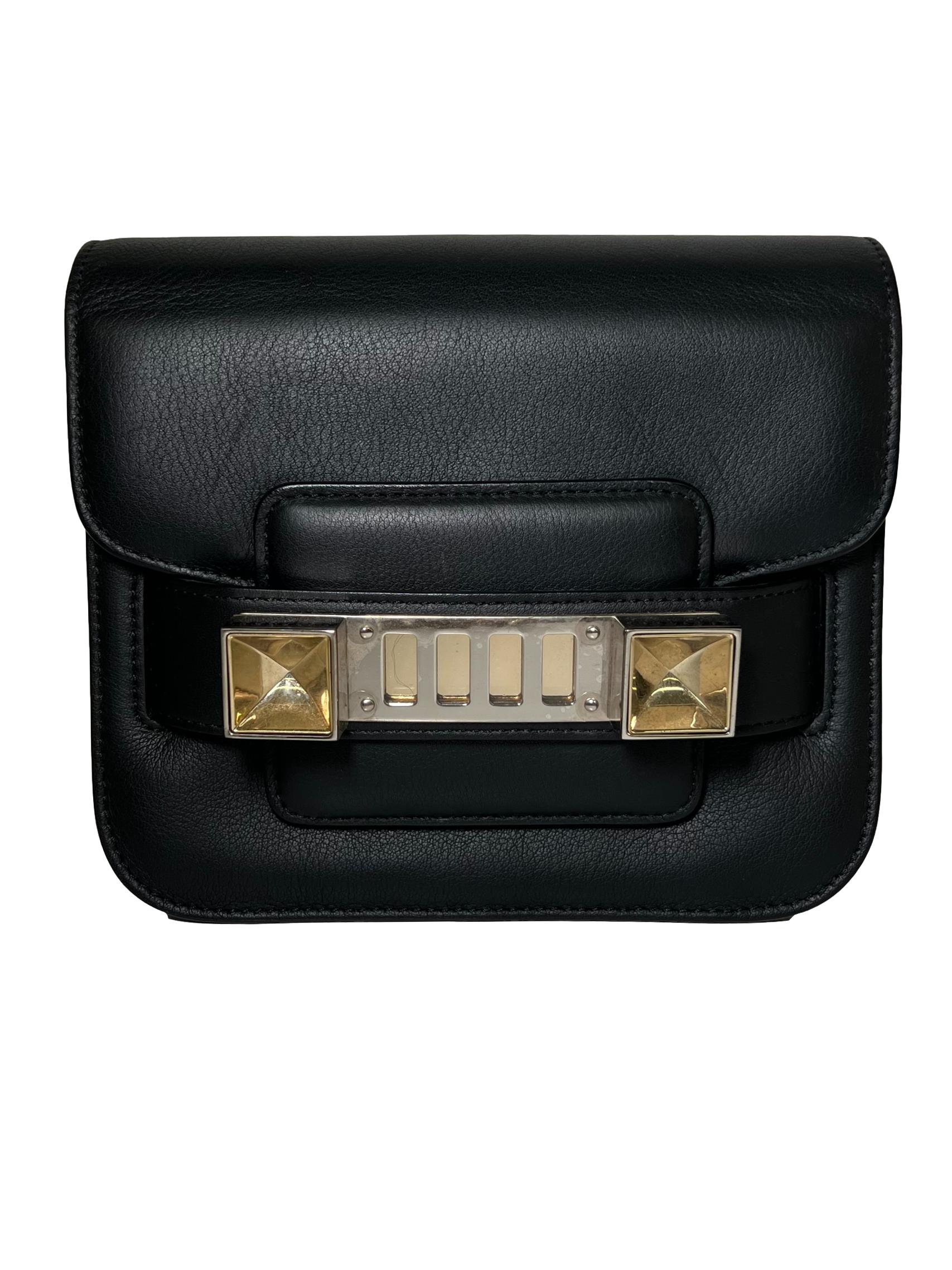 Black Leather Ps11 Handbag CSN