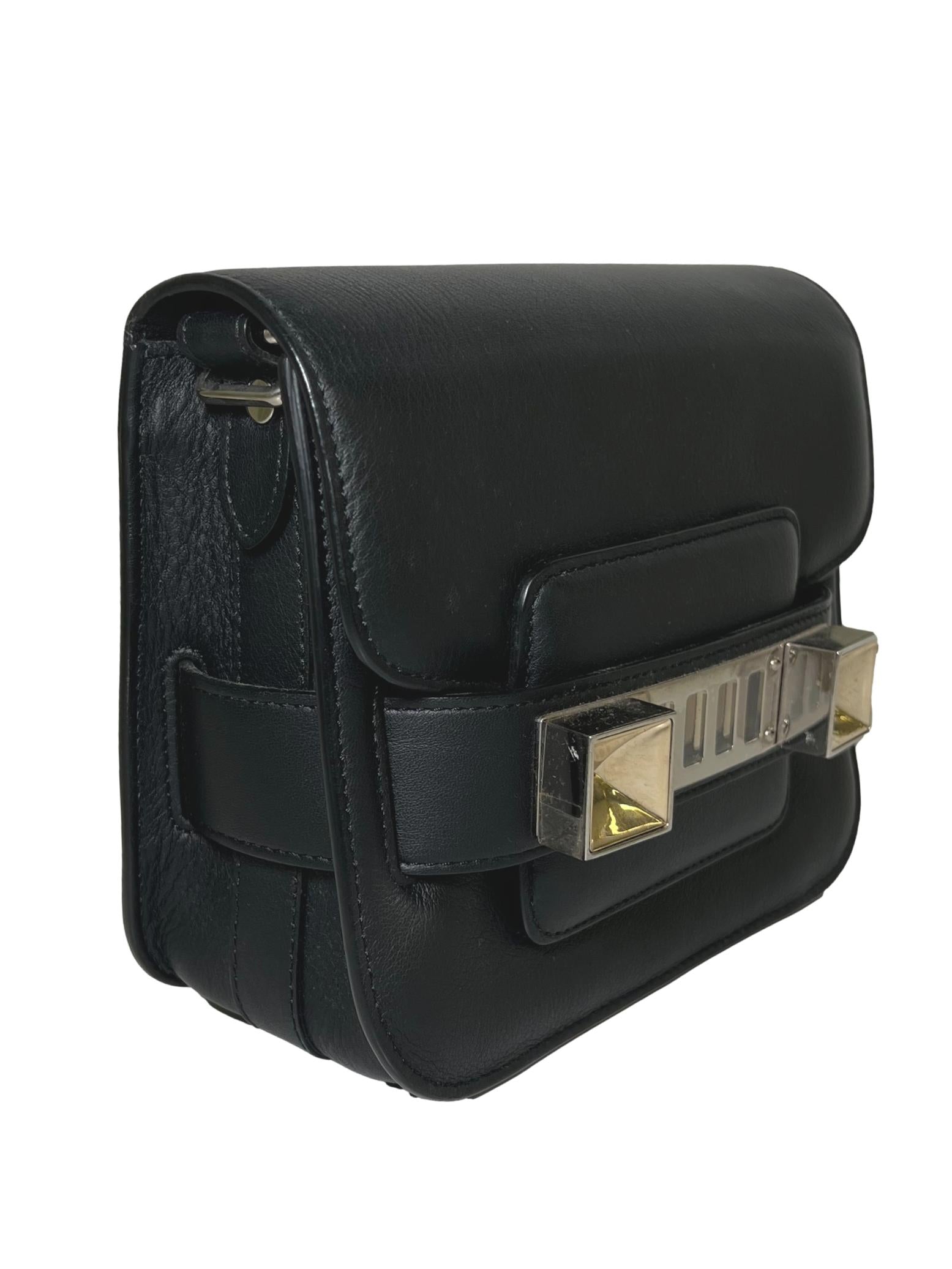 Black Leather Ps11 Handbag CSN