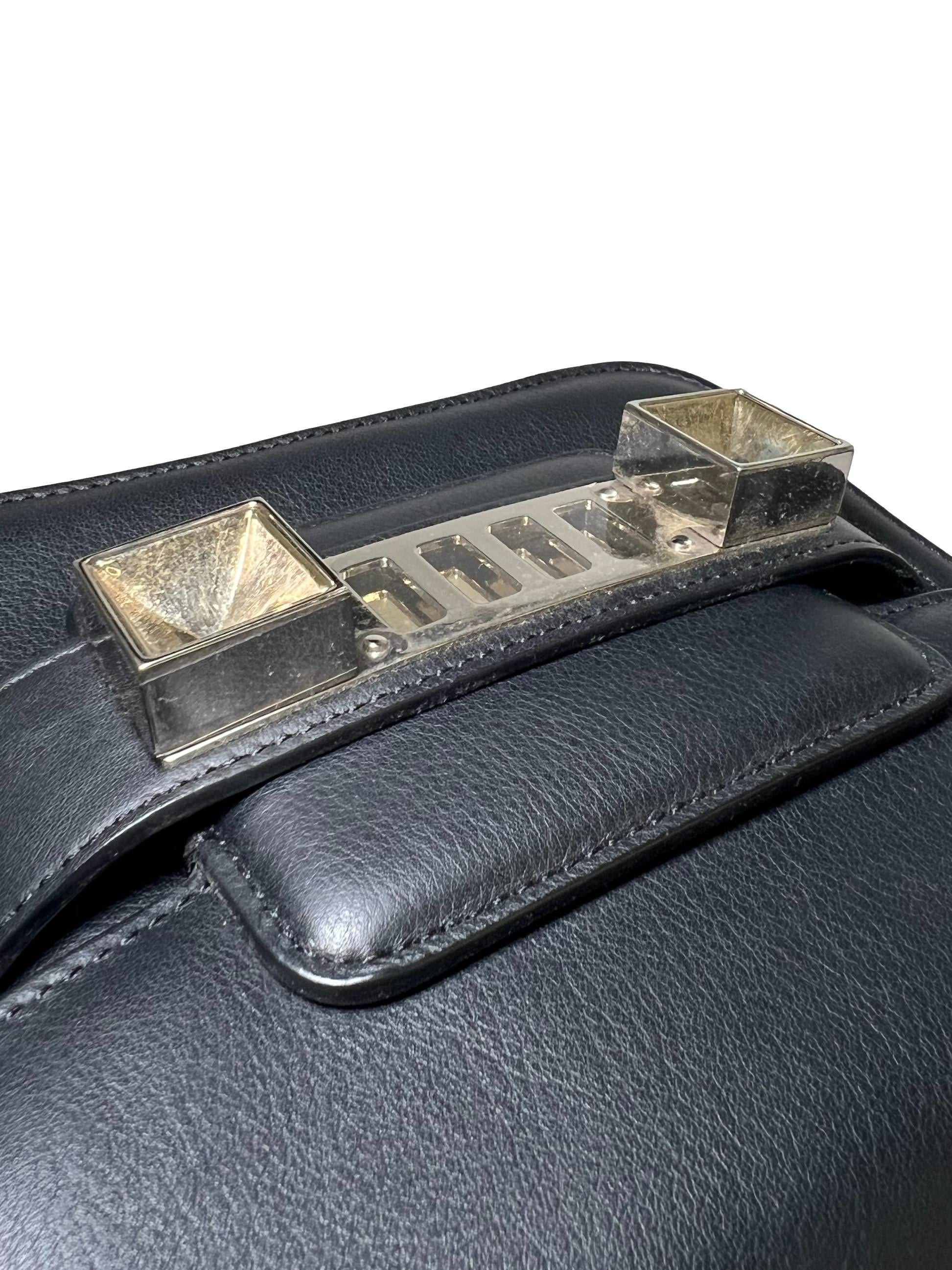 Black Leather Ps11 Handbag CSN