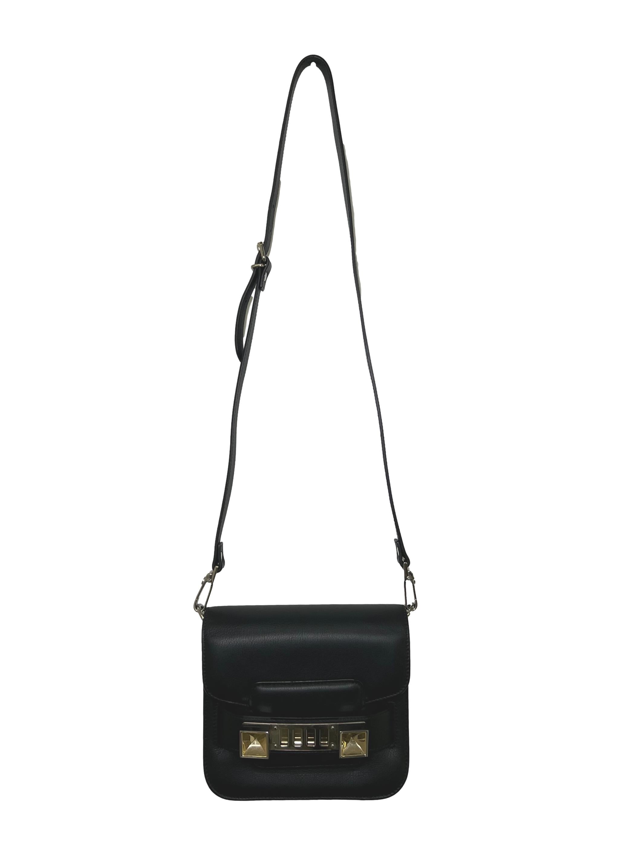 Black Leather Ps11 Handbag CSN
