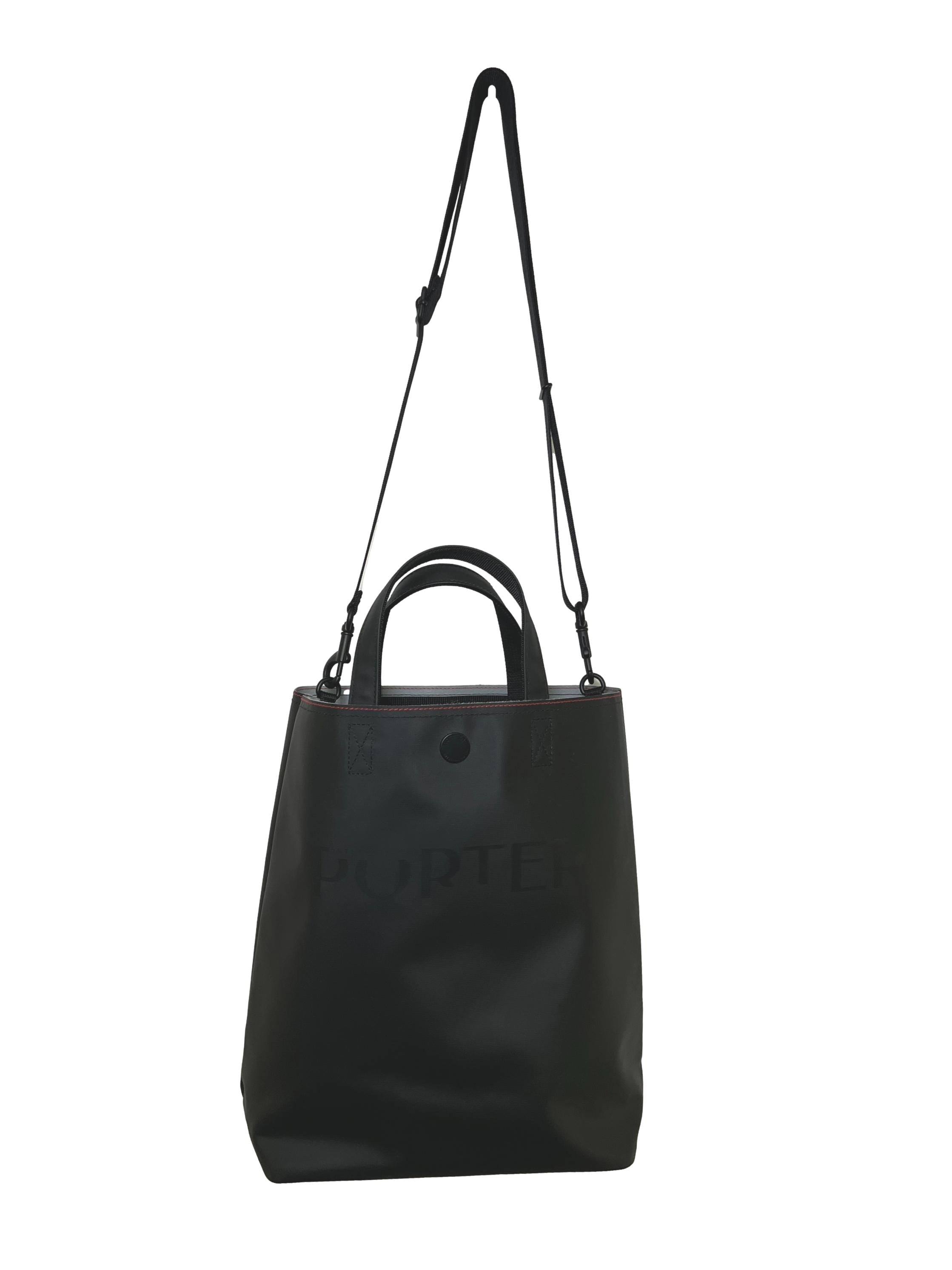 Black Leather Tote Bag CSN