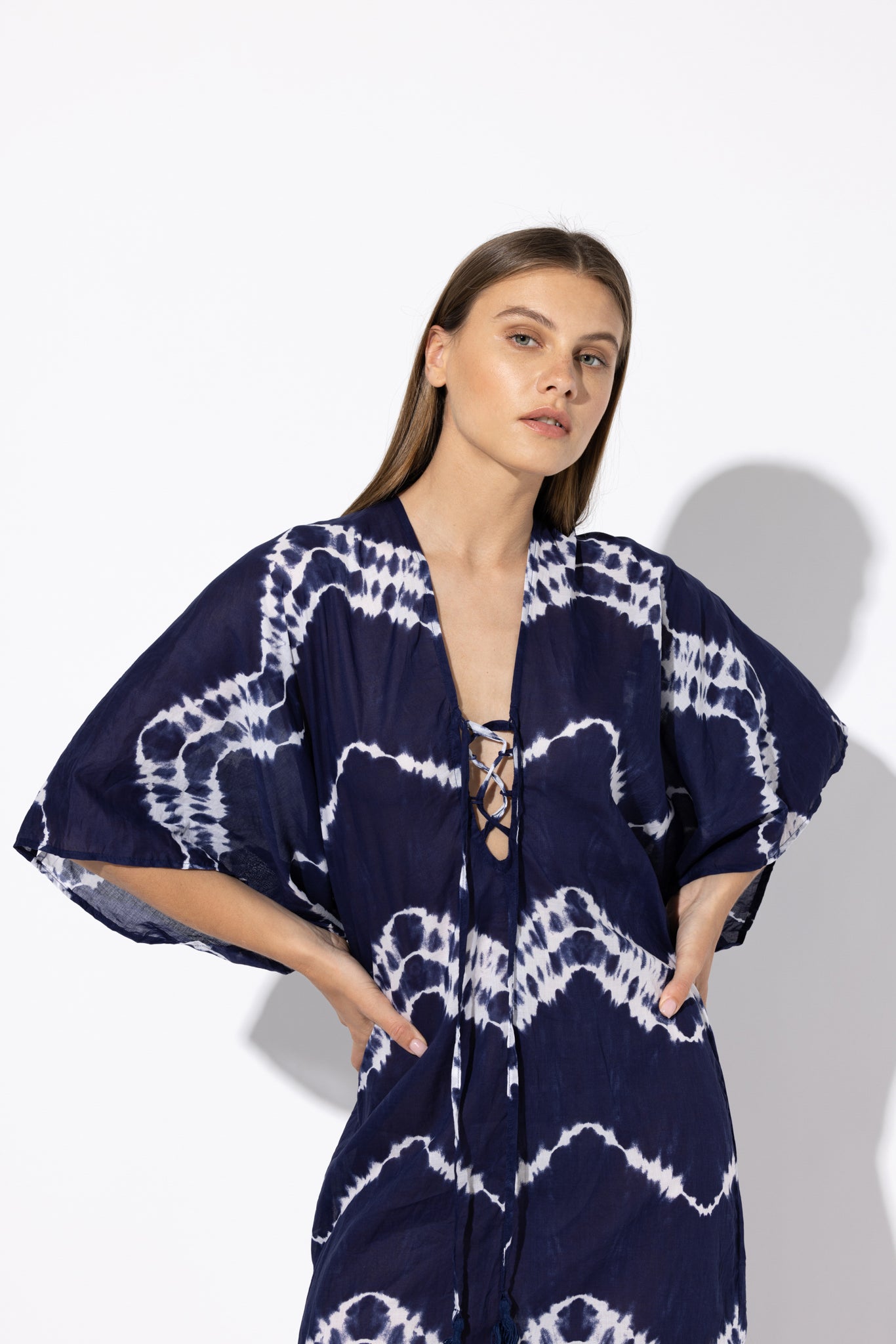 Ariel Kaftan In Tie Dye - Blue CSN
