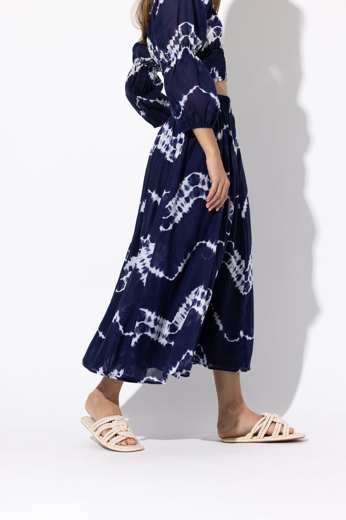 Saasha Skirt In Tie Dye - Blue CSN