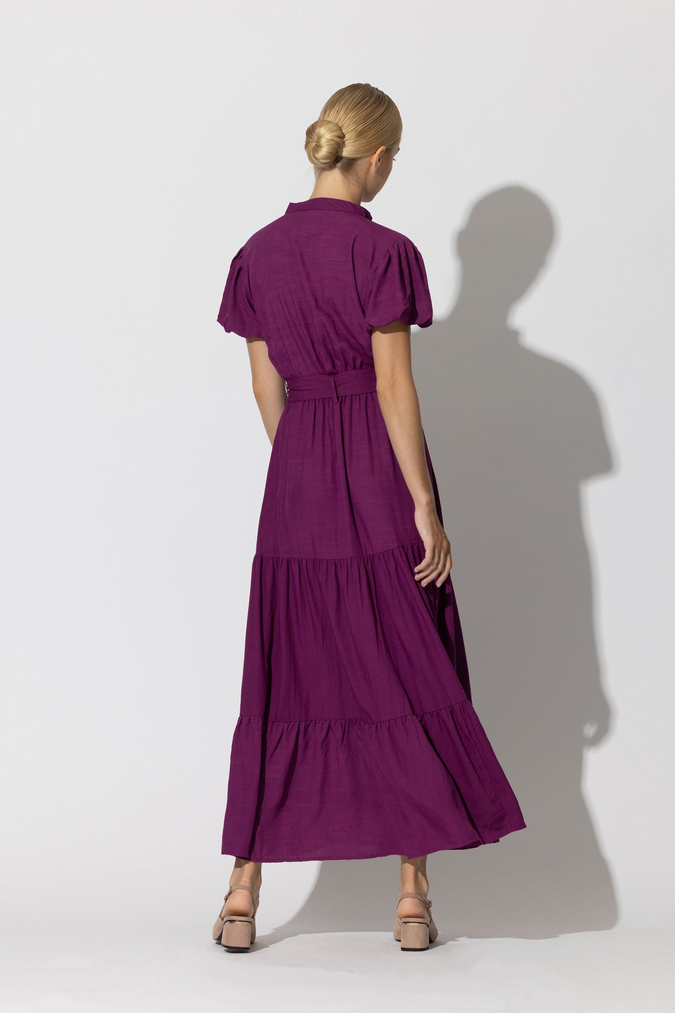 Karissa Maxi Dress In Berry - Purple CSN