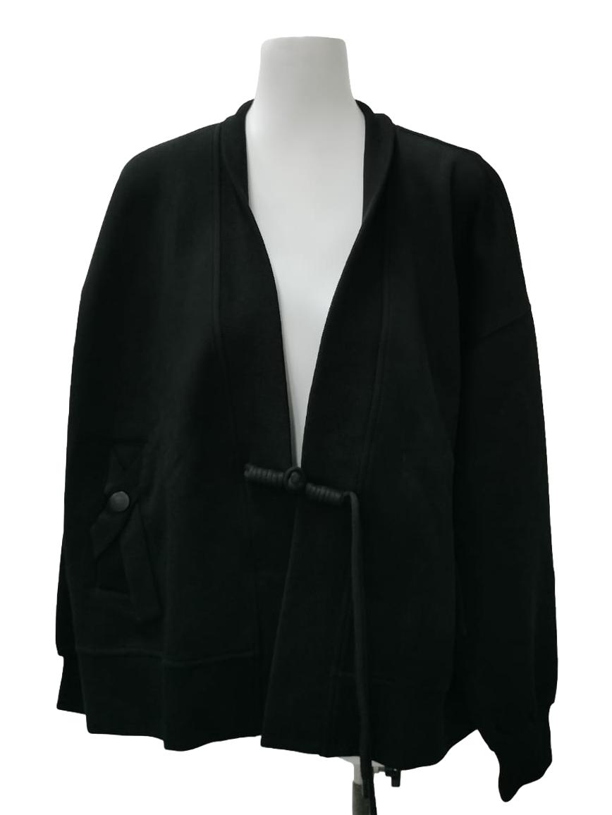 Black Japanese Outerwear