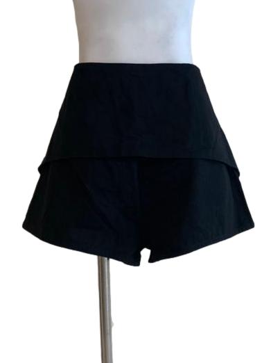 Black Detachable Pocket Short