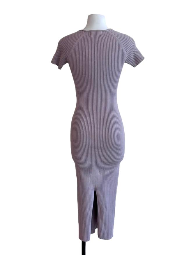 Heather Purple Bodycon Dress