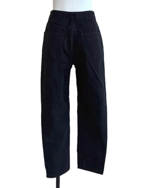 Black High Waist Skinny Long Jeans TWL