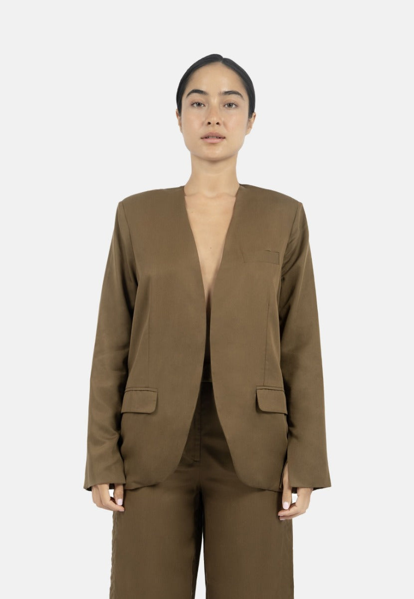 Auckland Blazer in Taupe CSN