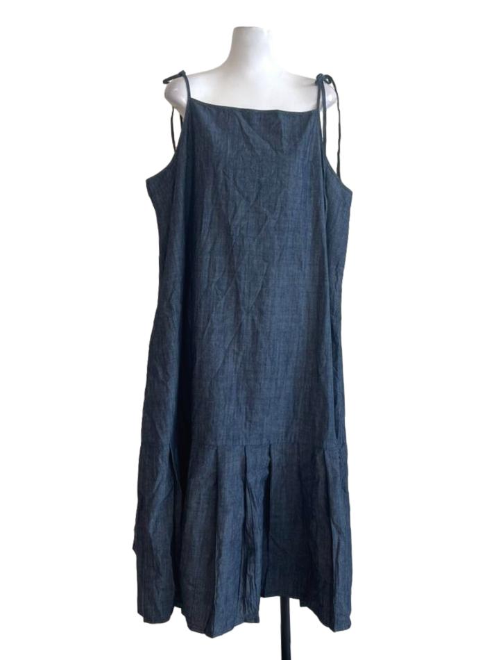 Medium Blue Denim Tent Dress