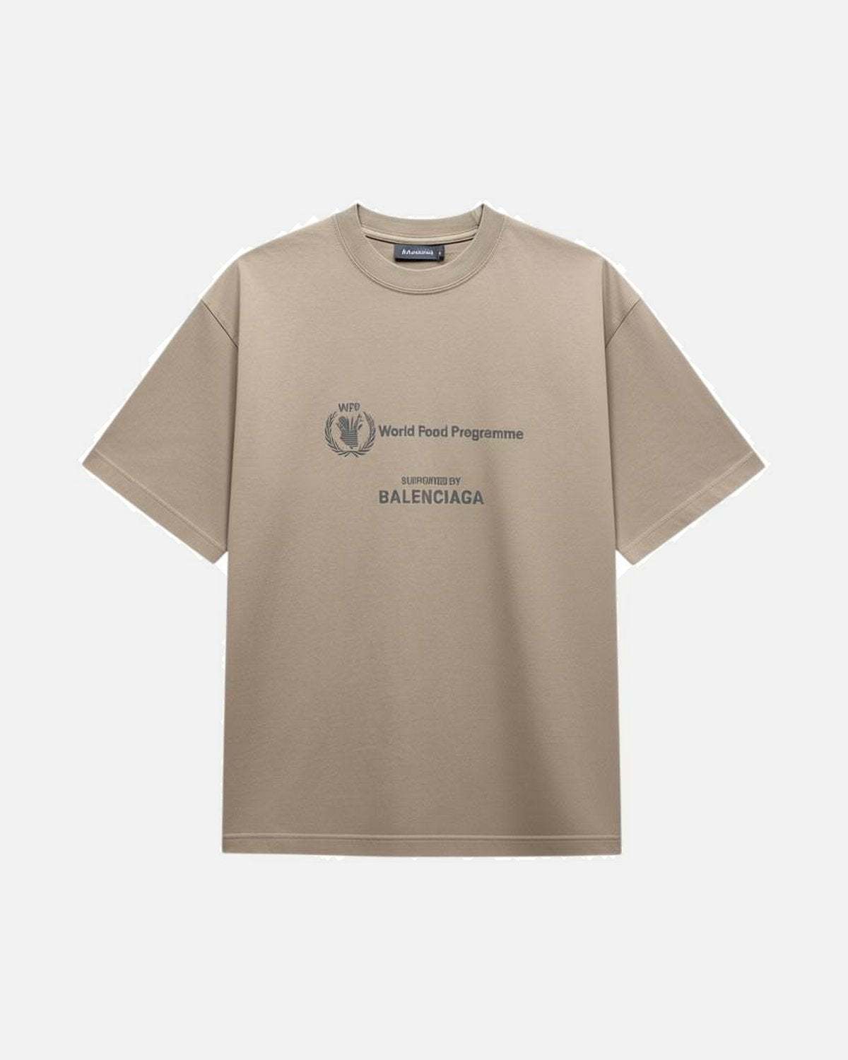 Balenciaga WFP Brown Tee (womans Fit) - photo 1