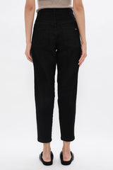 California - High Rise Sustainable Barrel Jeans - Celeste CSN