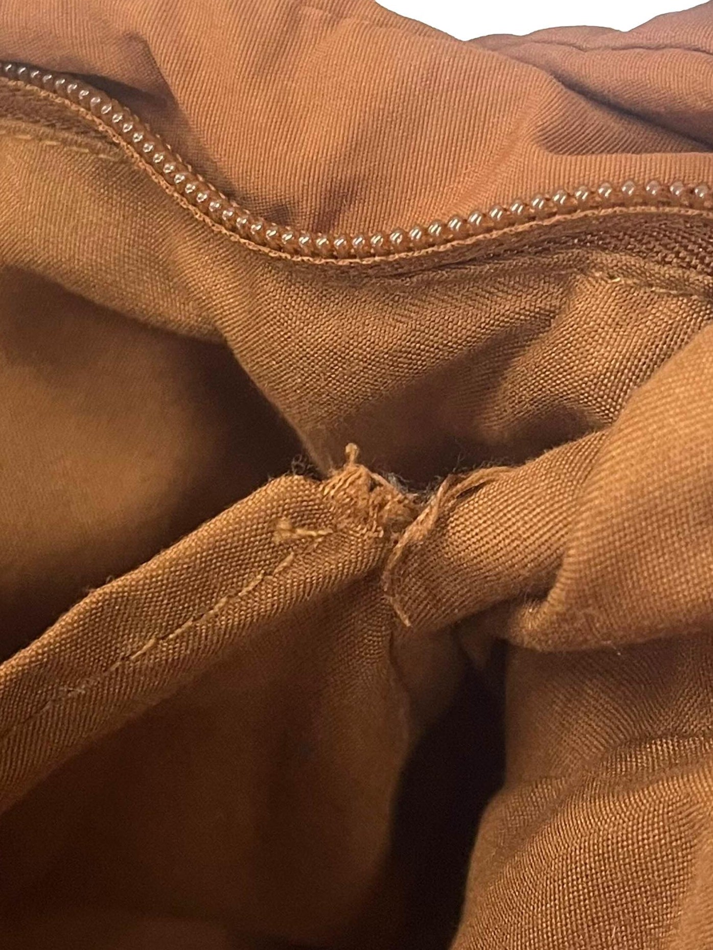 Pecan Brown Puffer Swing Bag