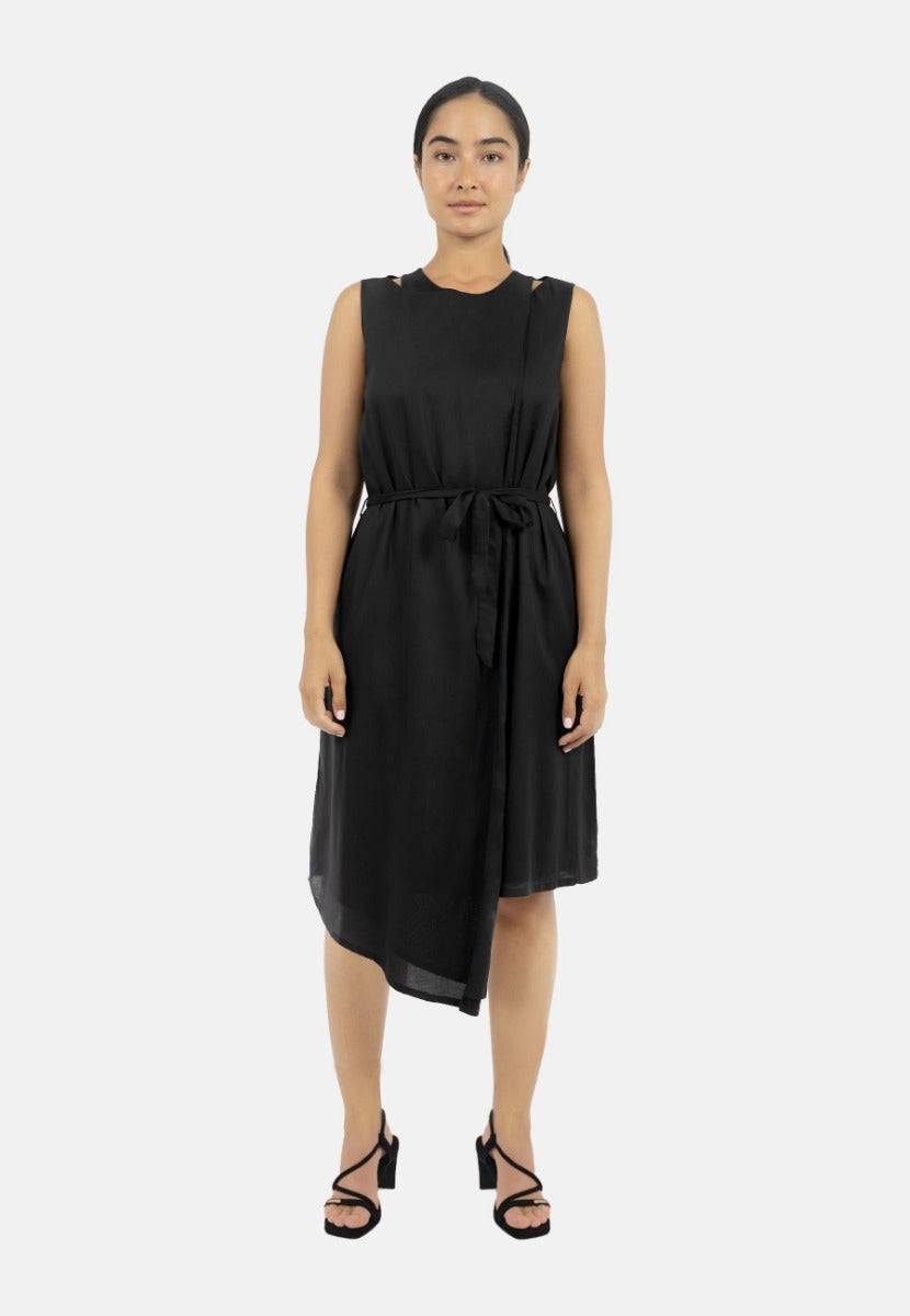 Funchal Dress In Black CSN