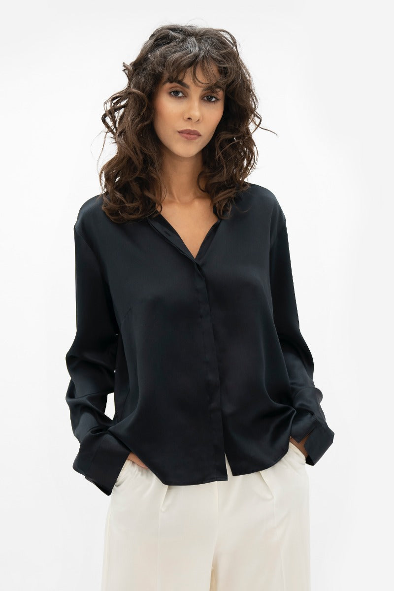 Kobe Blouse In Black CSN