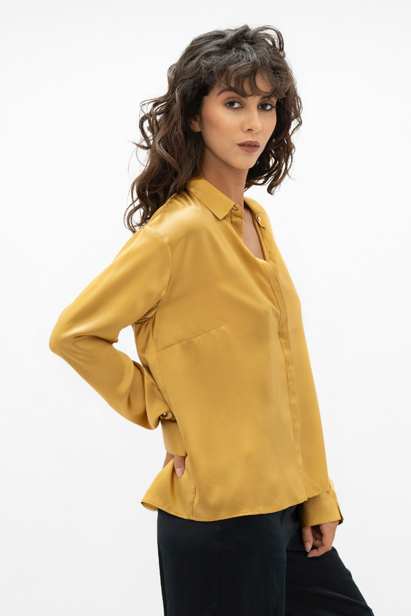 Kobe Blouse In Mimosa Yellow CSN