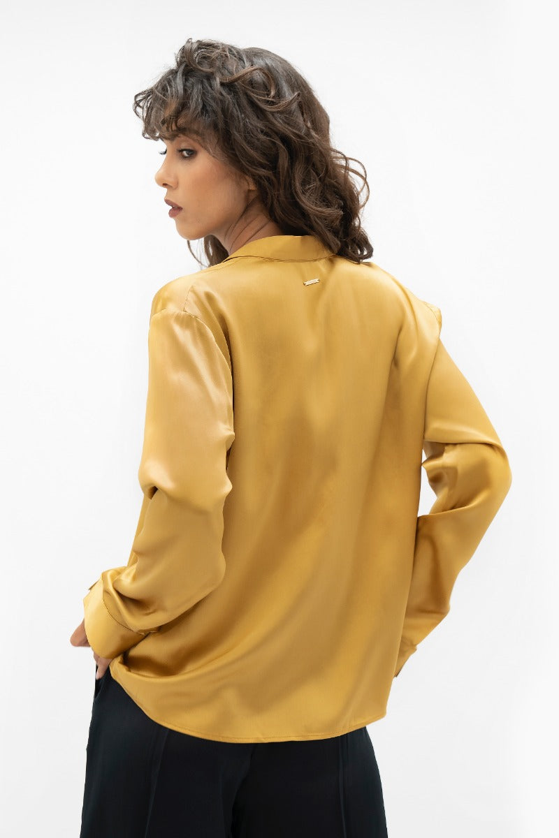 Kobe Blouse In Mimosa Yellow CSN