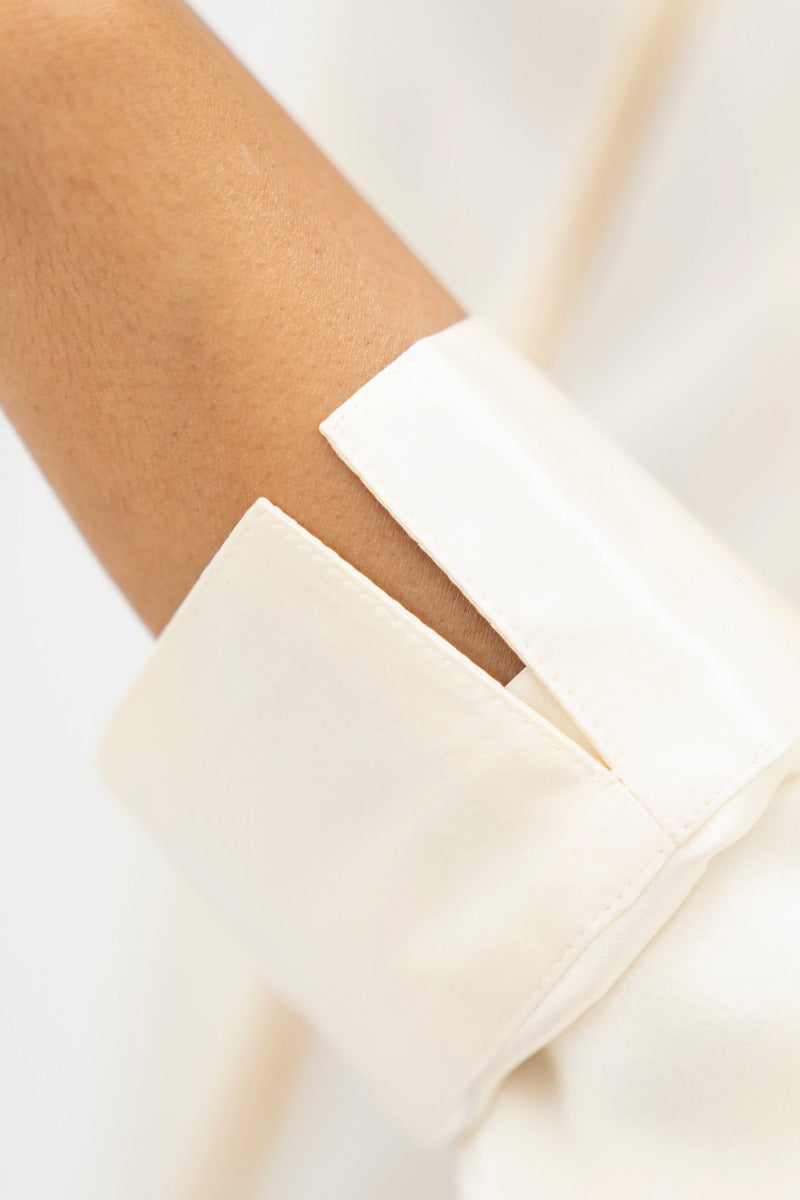 Kobe Blouse In Pearl White CSN