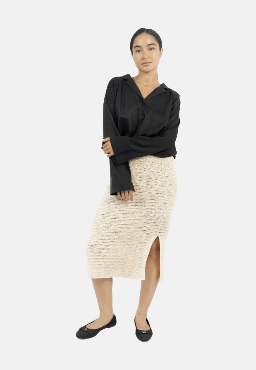Siena Batwing Sleeve Shirt In Black CSN