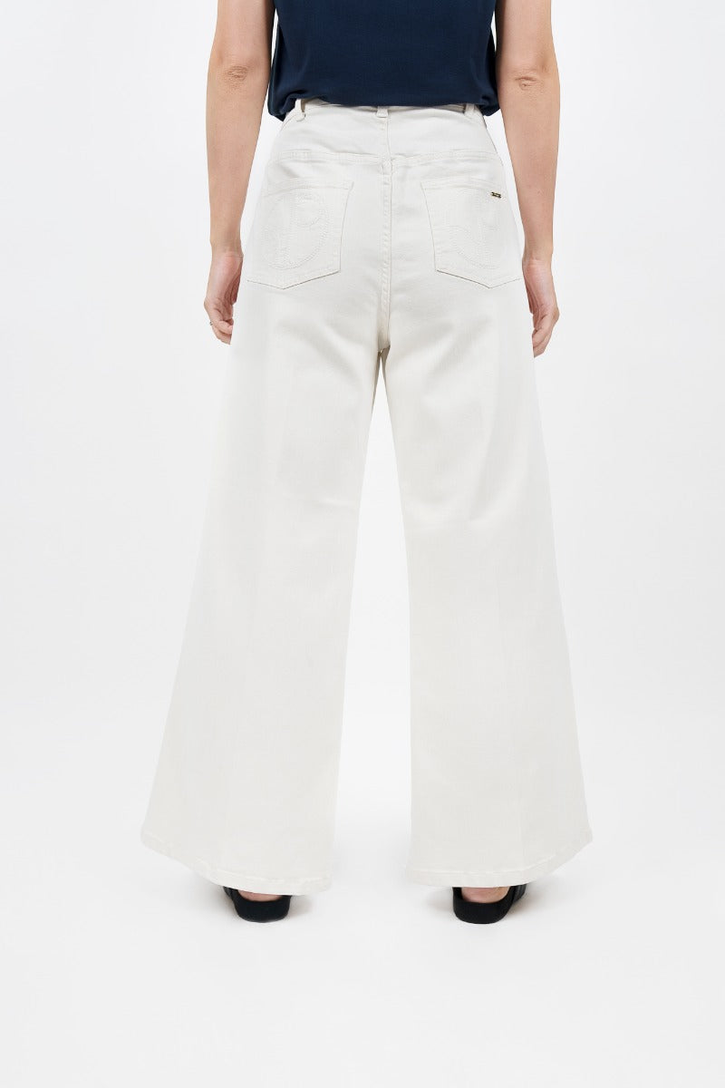 Los Angeles - High Rise Flared Wide Leg Jeans In Alto CSN