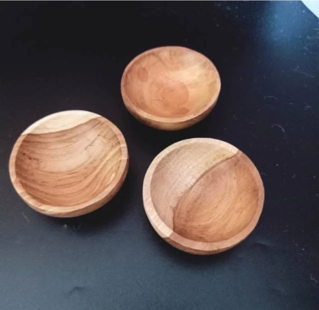 I’m Handmade Solid Mahogany Wood Mini Dish - LM